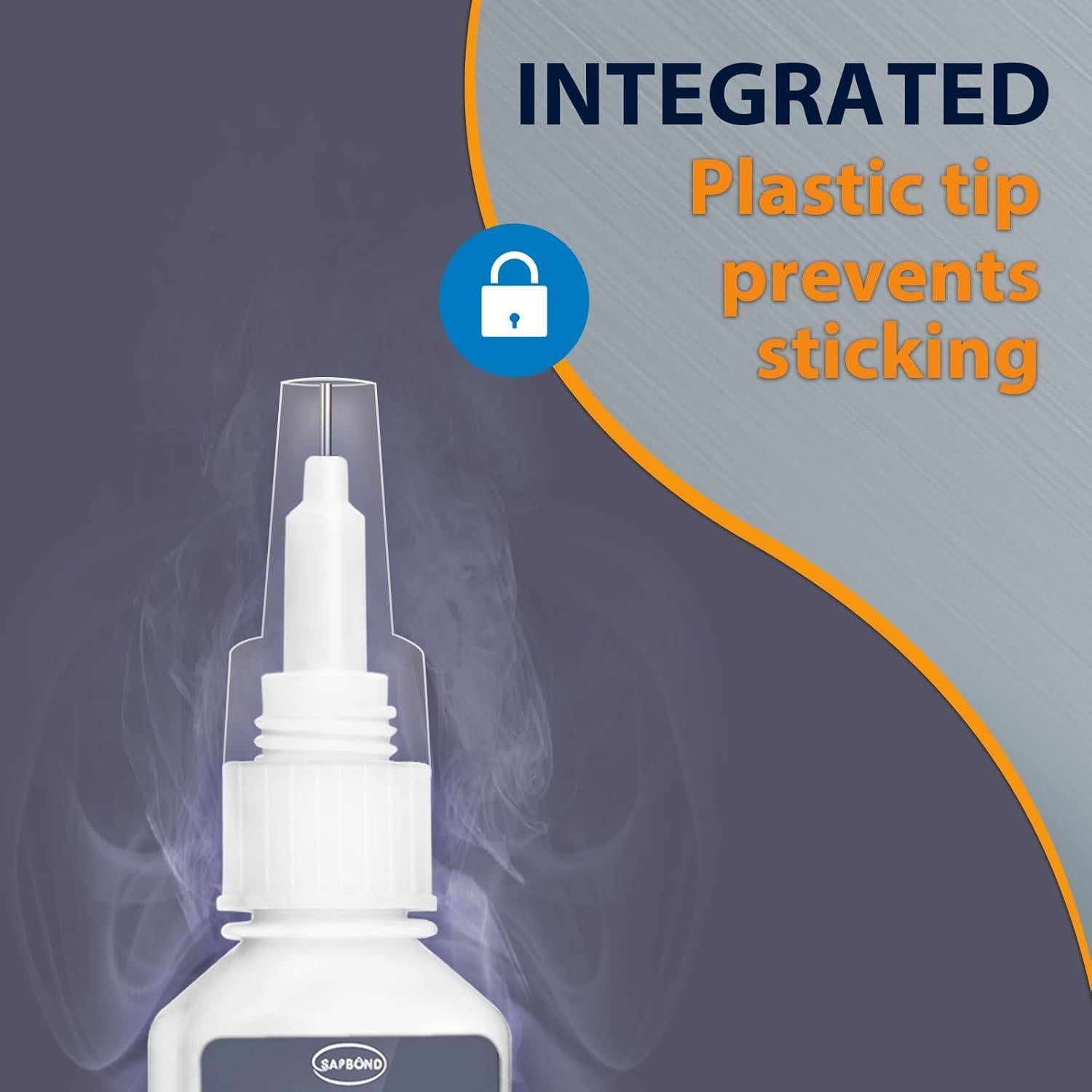 Pegamento de Plástico Profesional SAPBOND 25g - Fuerte y Seguro