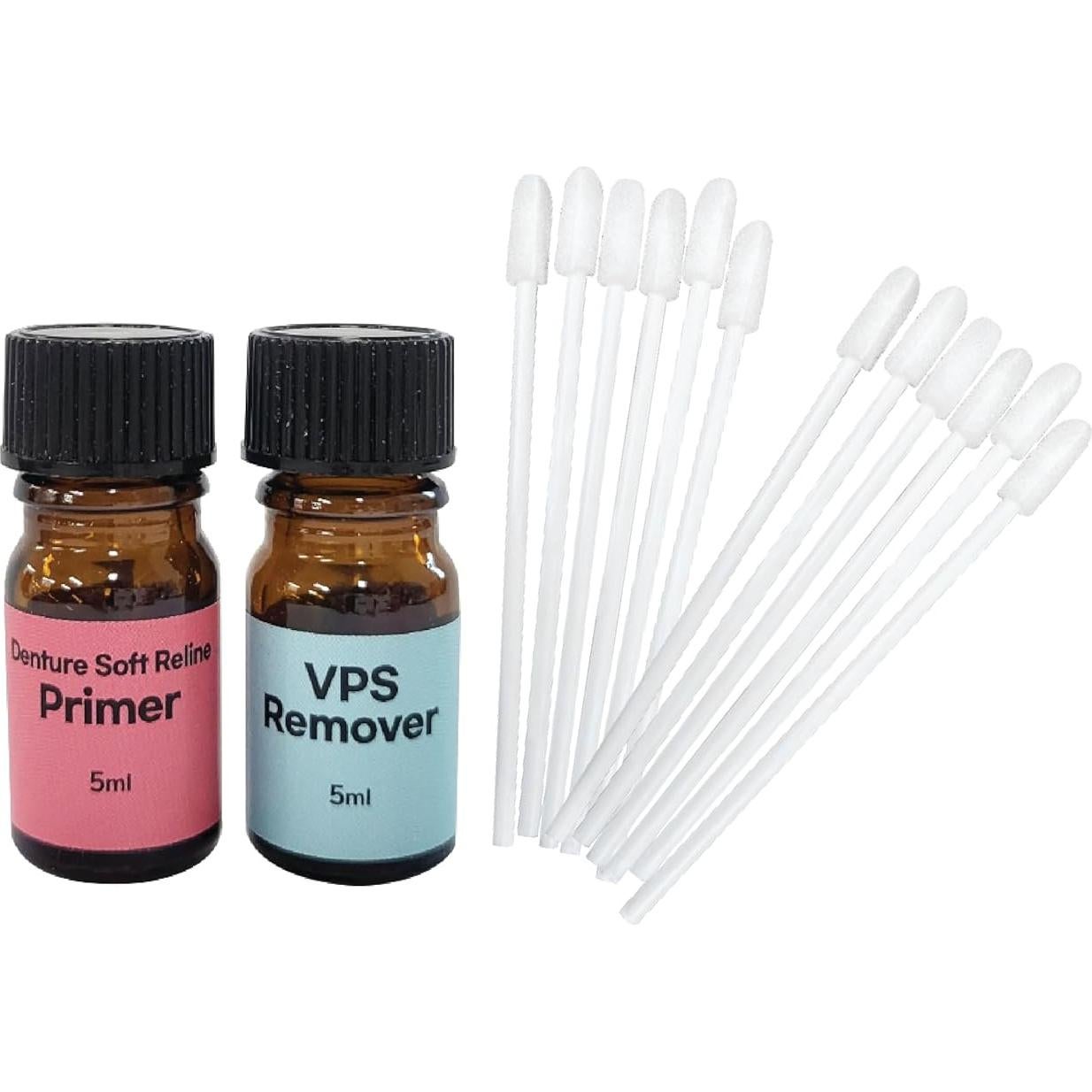 Kit de Reline Suave para Dentaduras E&E - 50ml, Herramientas Incluidas