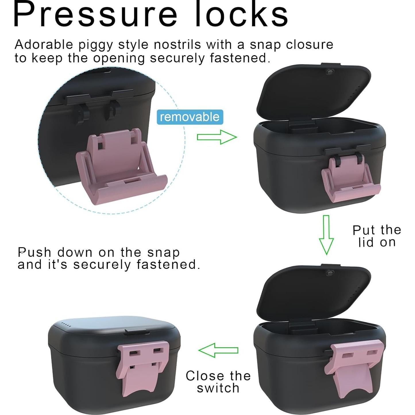 Taza para Dentaduras BVN con Filtro y Almacenamiento Mejorado