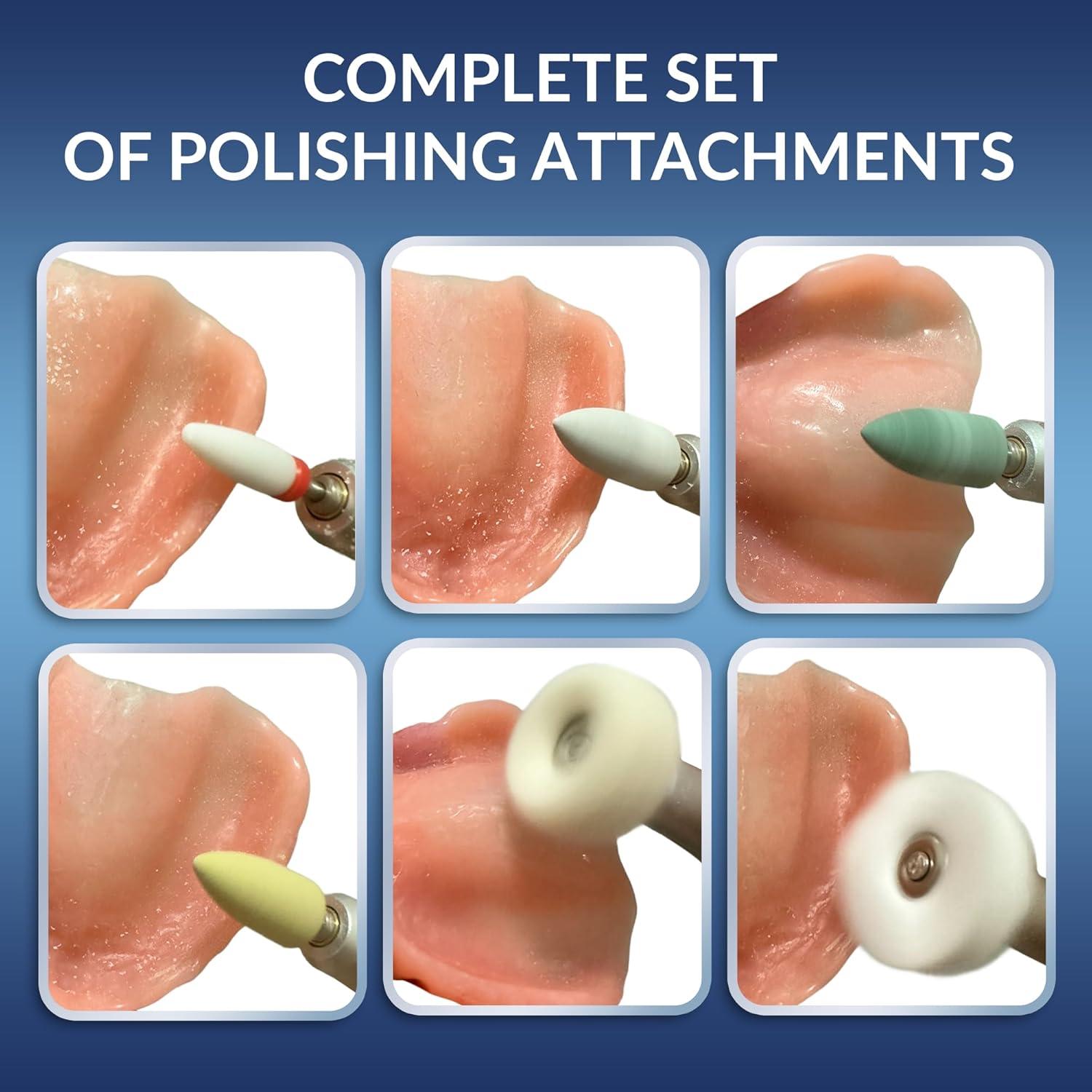 Máquina de Pulido USB LadaBe 35000 RPM con Cabezas y Manual