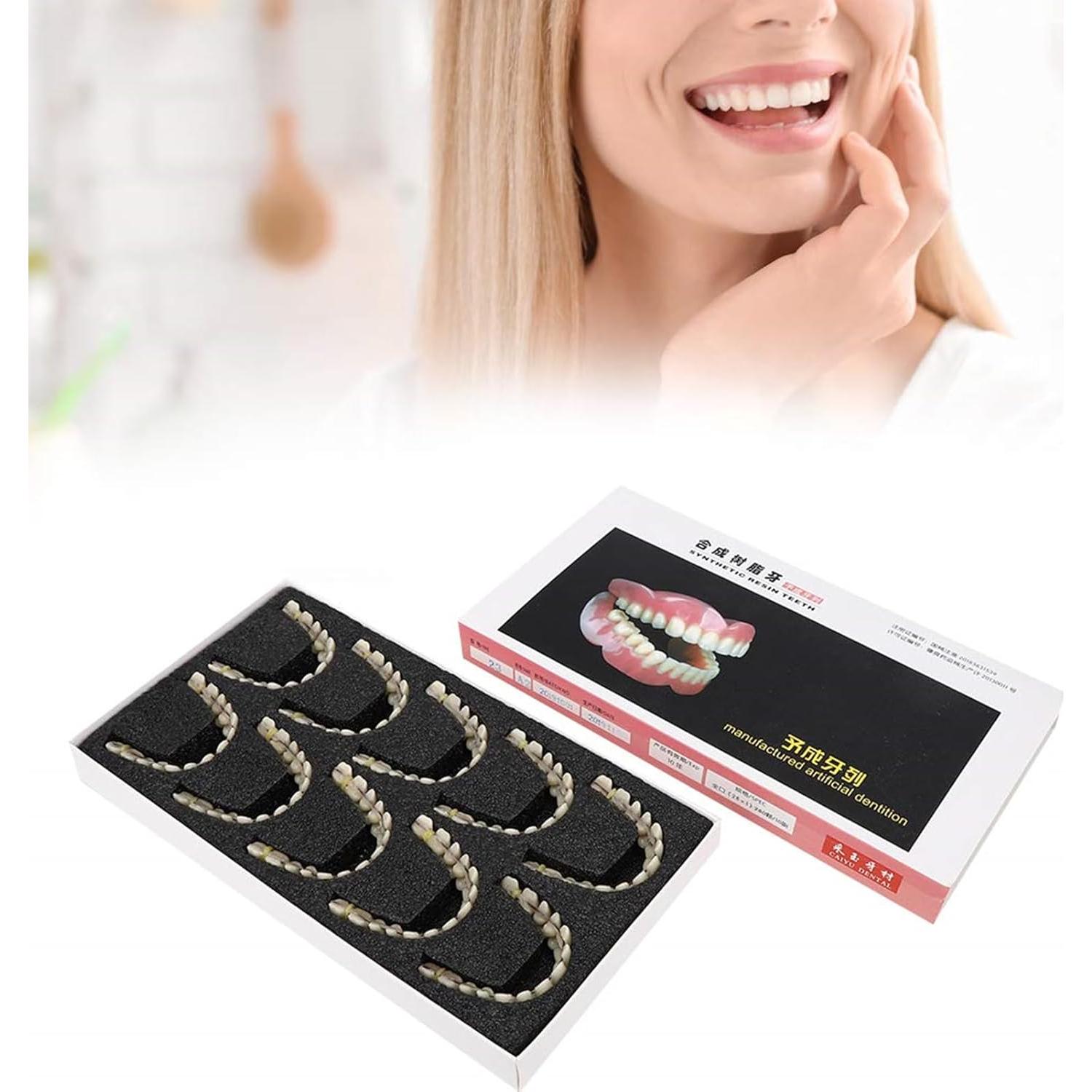 Dientes Postizos de Resina ZJchao 280pcs Boca Completa