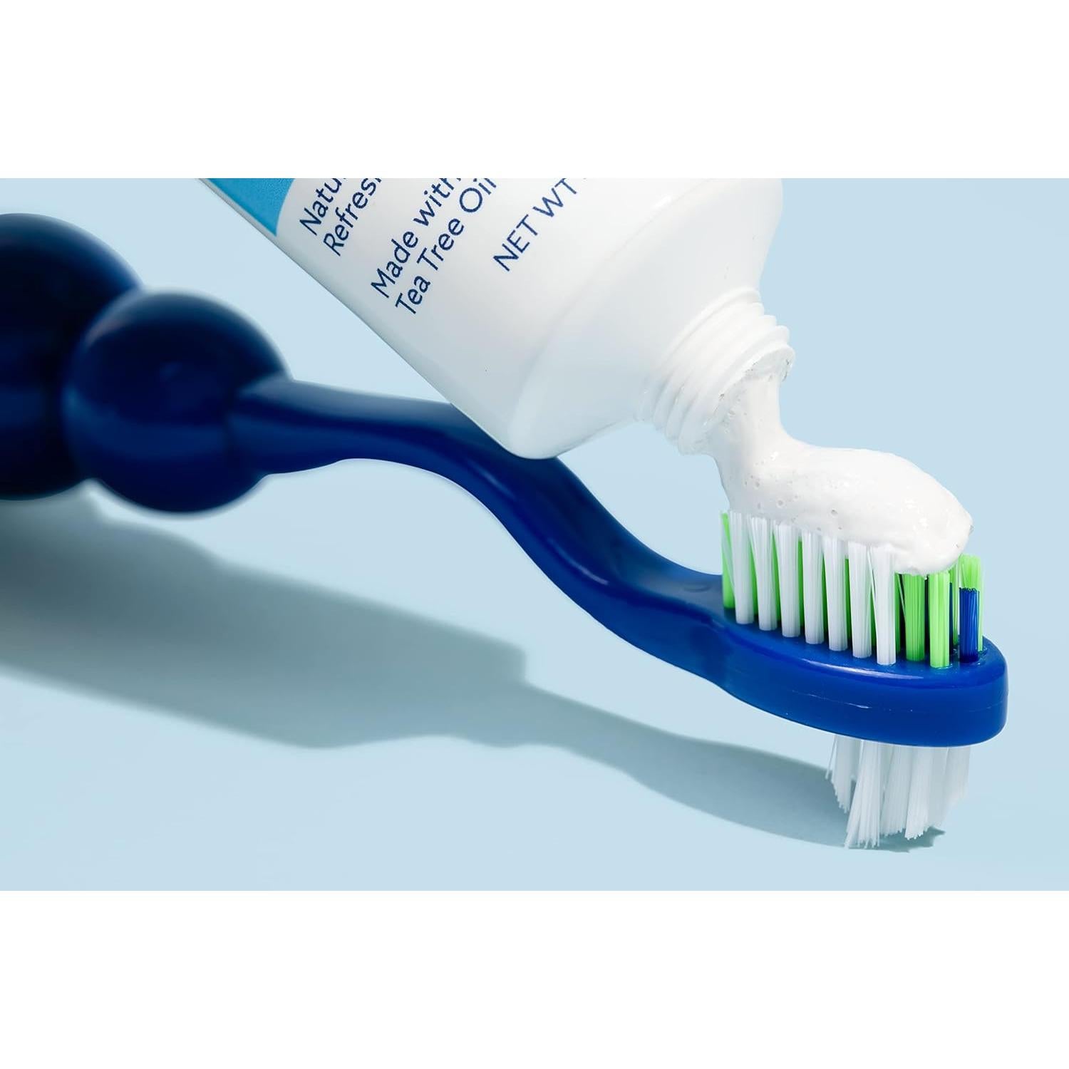 Cepillo de Dientes Ergonómico Dr. B para Dentaduras Azul