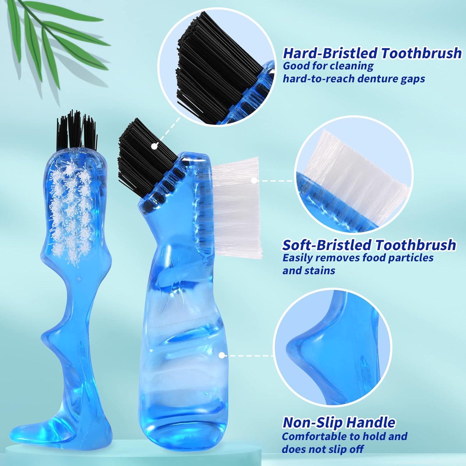 Caja de Baño para Dentaduras Annhua con Espejo y Cepillo