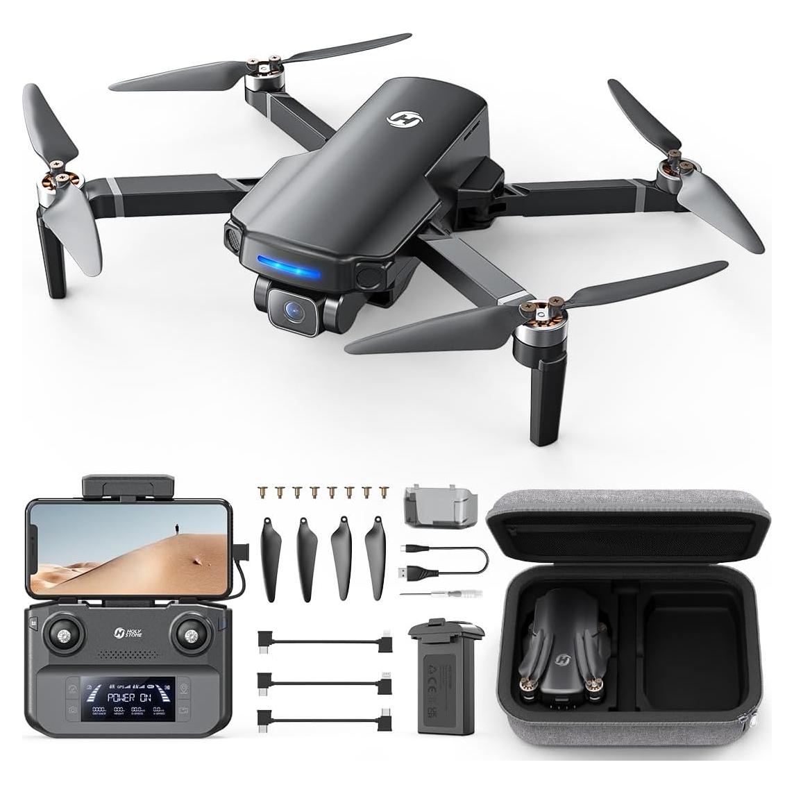 Drone GPS Holy Stone HS360S 4K UHD, 250g, Control Remoto