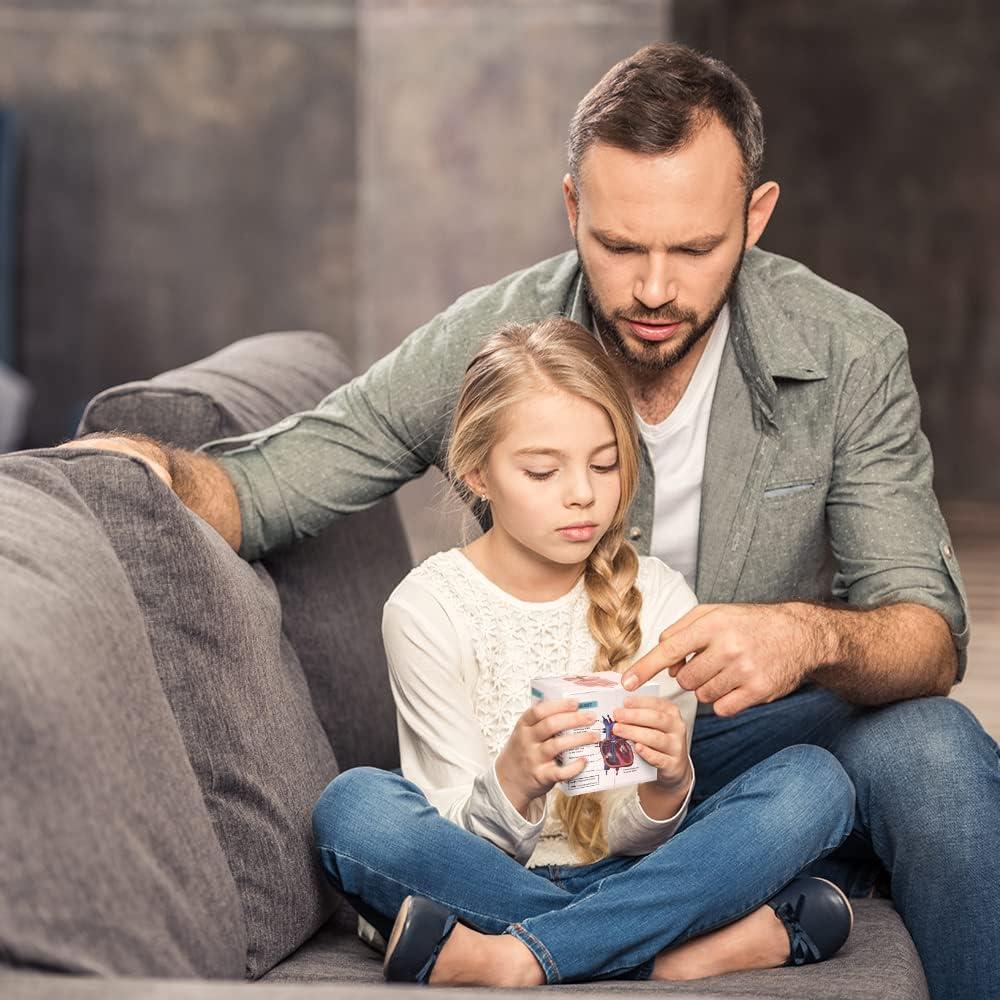 Cubo de Anatomía Humana Aliwovo 9 Partes 9.98cm Estudio