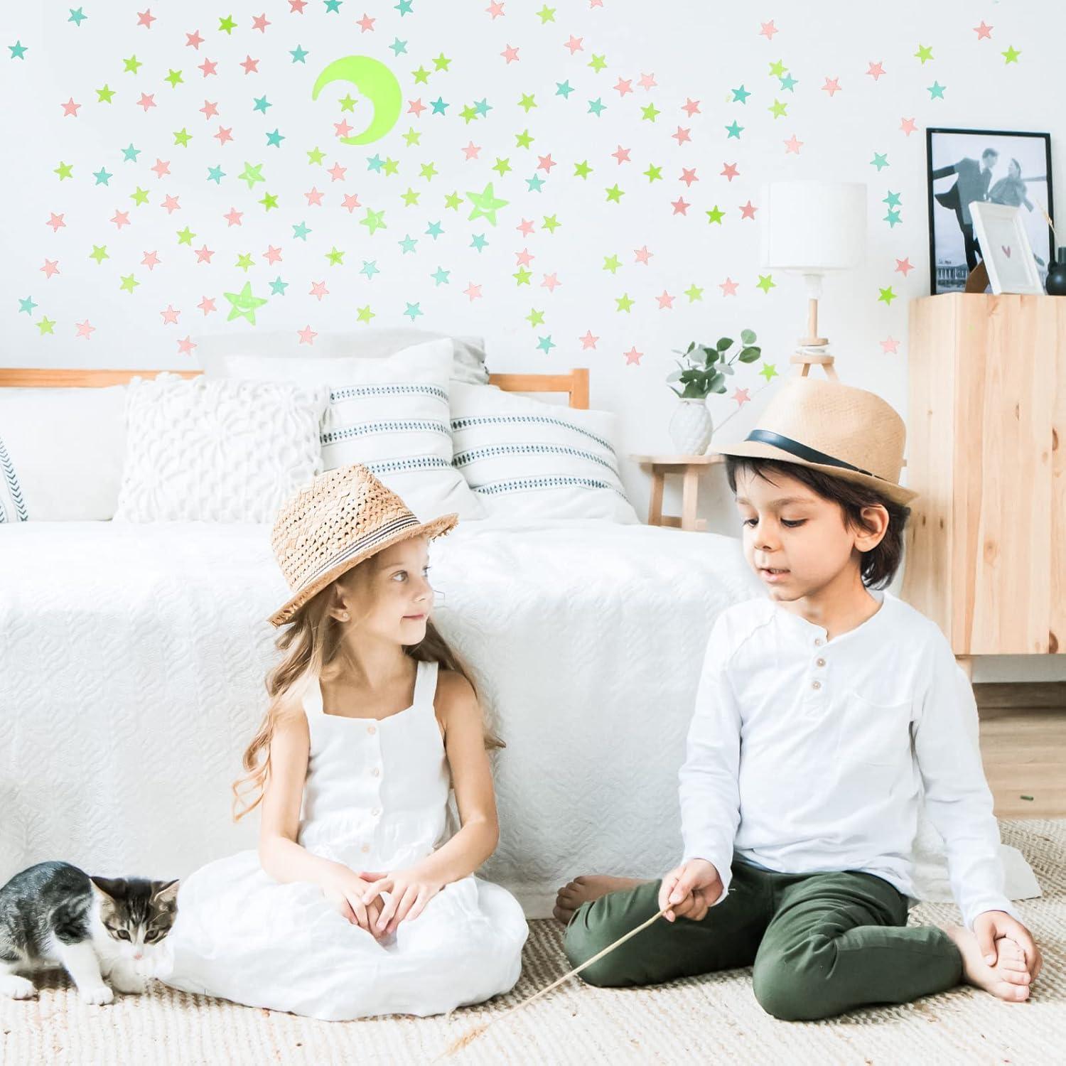 207 Piezas Pegatinas Brillantes Lzzabo para Techo