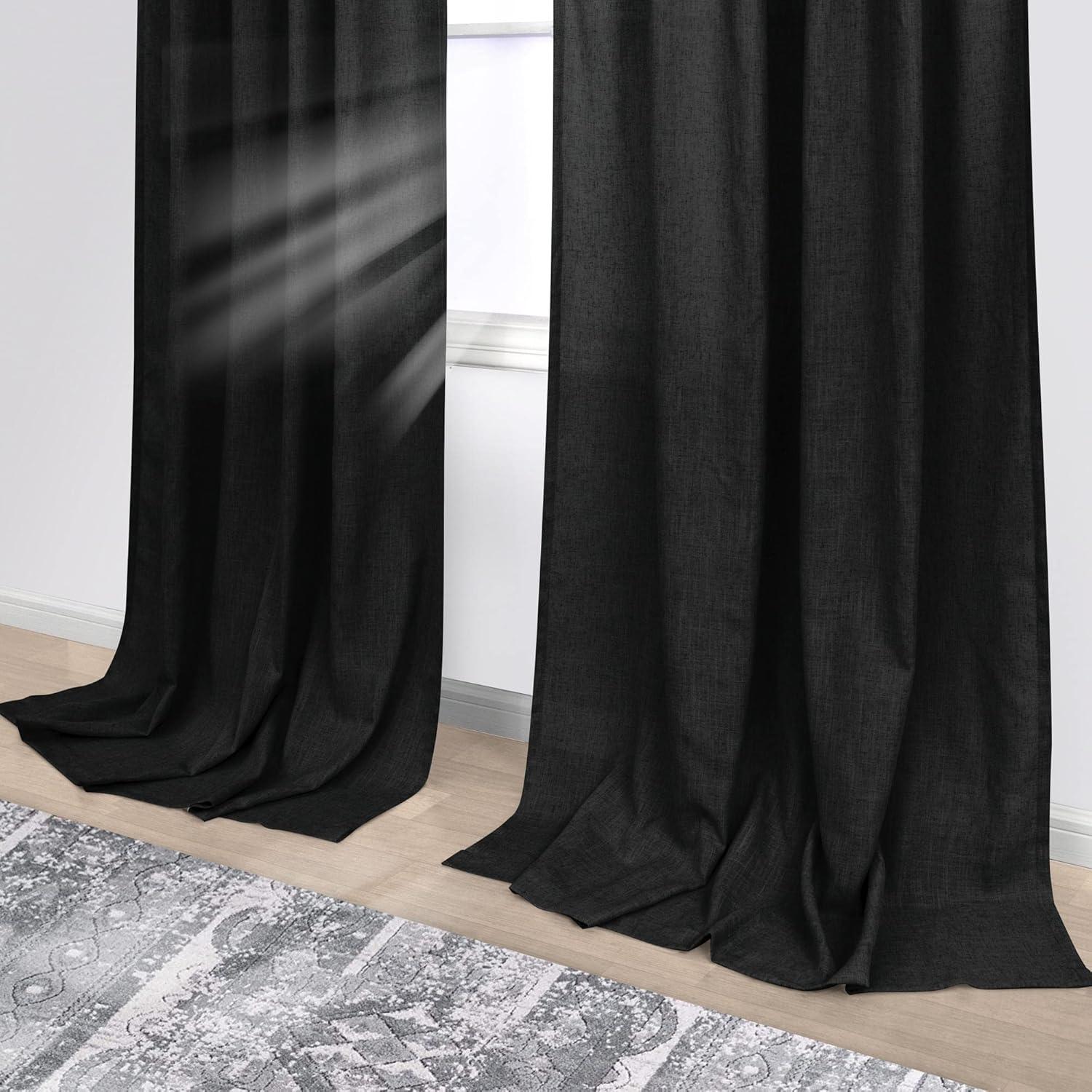 Cortinas Sheer KOUFALL 132x229 cm con Tablero Trasero