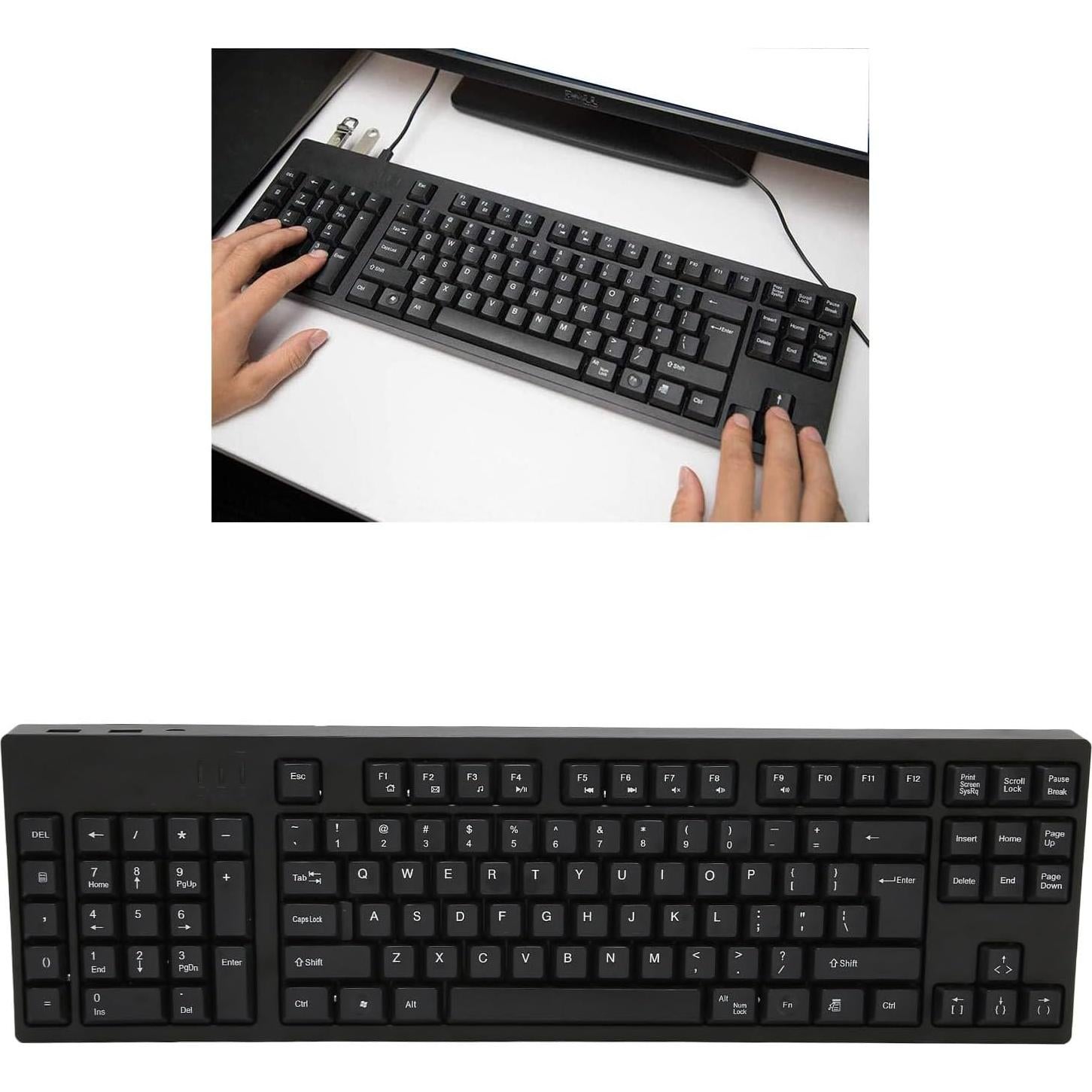 Teclado Mecánico Ergonómico Diydeg para Zurdos 109 Teclas