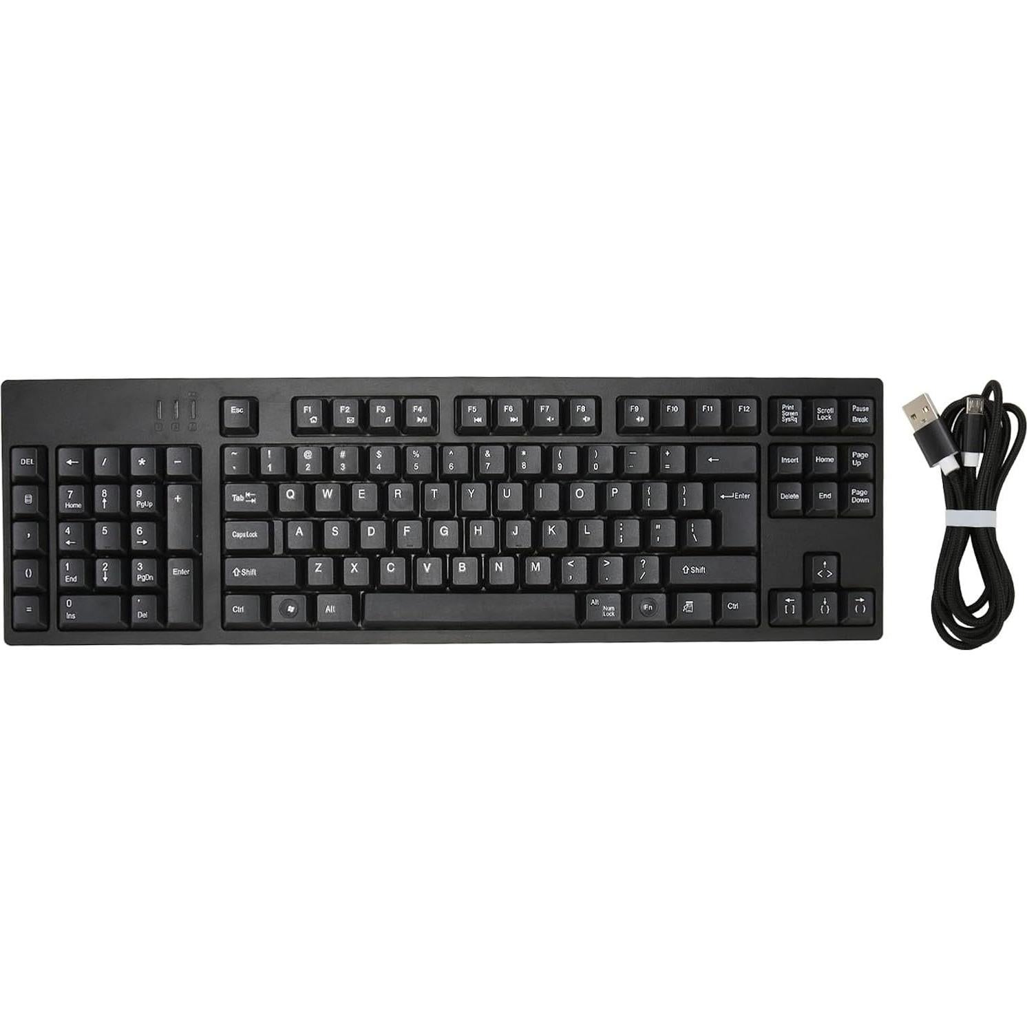 Teclado Mecánico Ergonómico Diydeg para Zurdos 109 Teclas