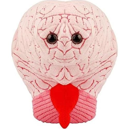 Peluche Cerebro GIANTmicrobes 15 cm - Regalo Educativo Salud Mental