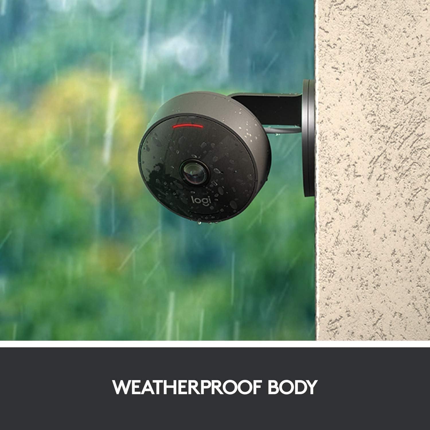 Cámara de Seguridad Logitech Circle View 1080p HD IP64