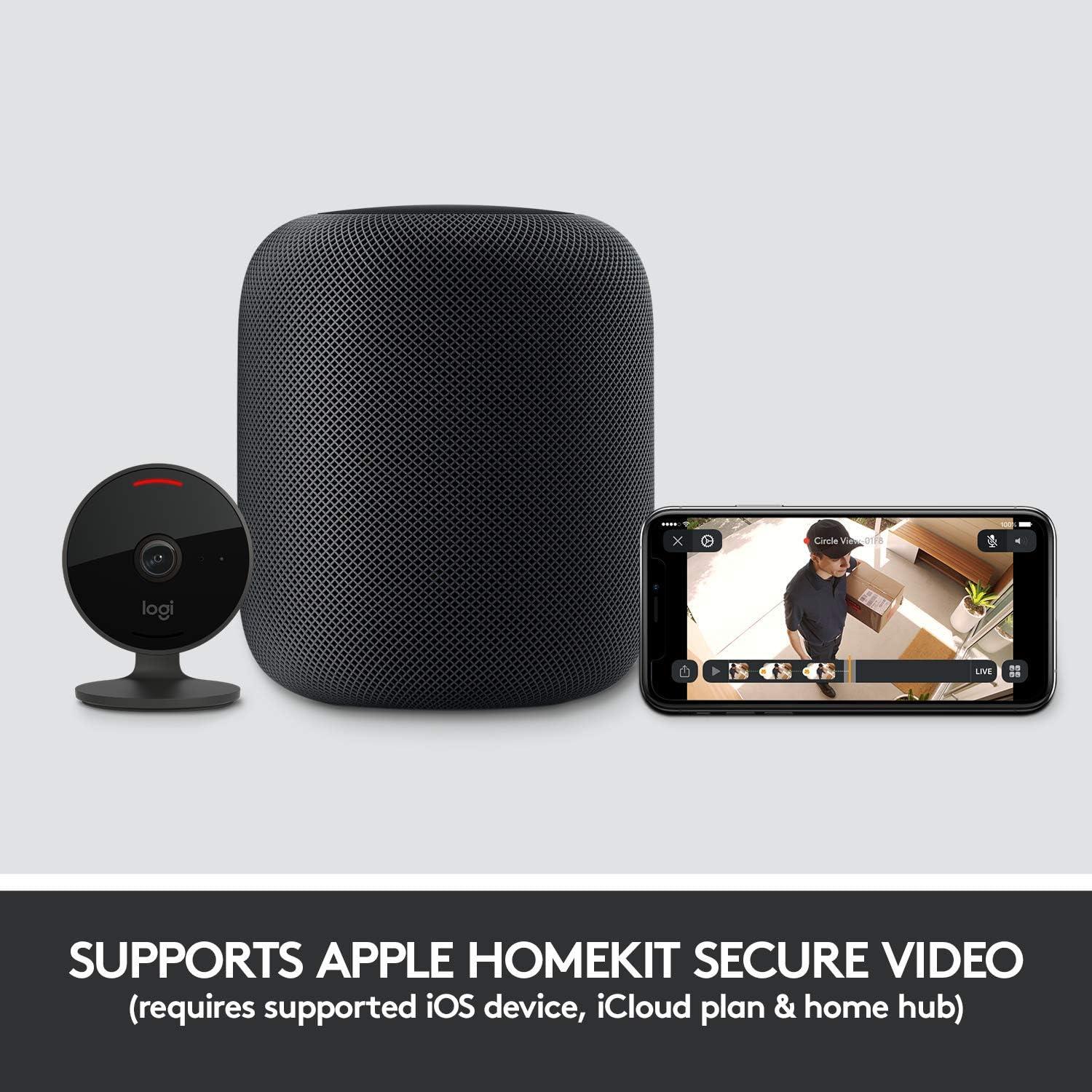 Cámara de Seguridad Logitech Circle View 1080p HD IP64