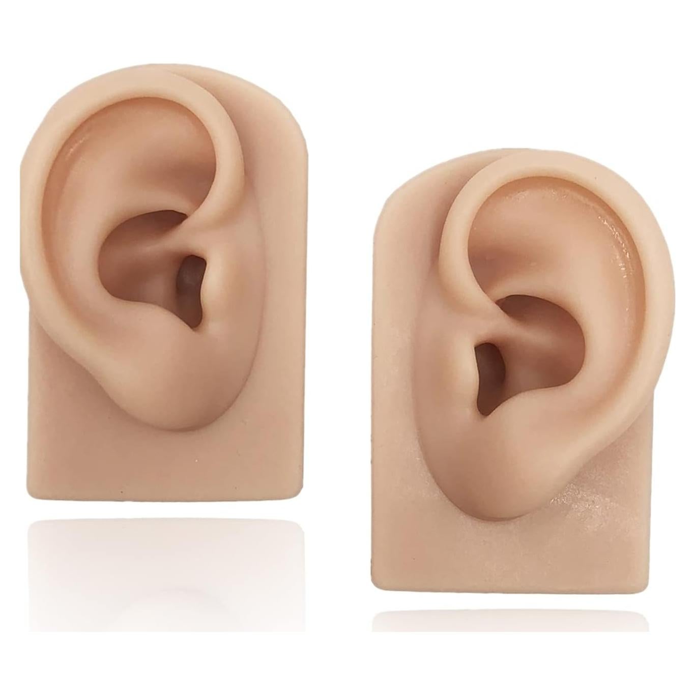 Modelo de Oreja de Silicona Suave Hipifans - 2 Pcs Realista