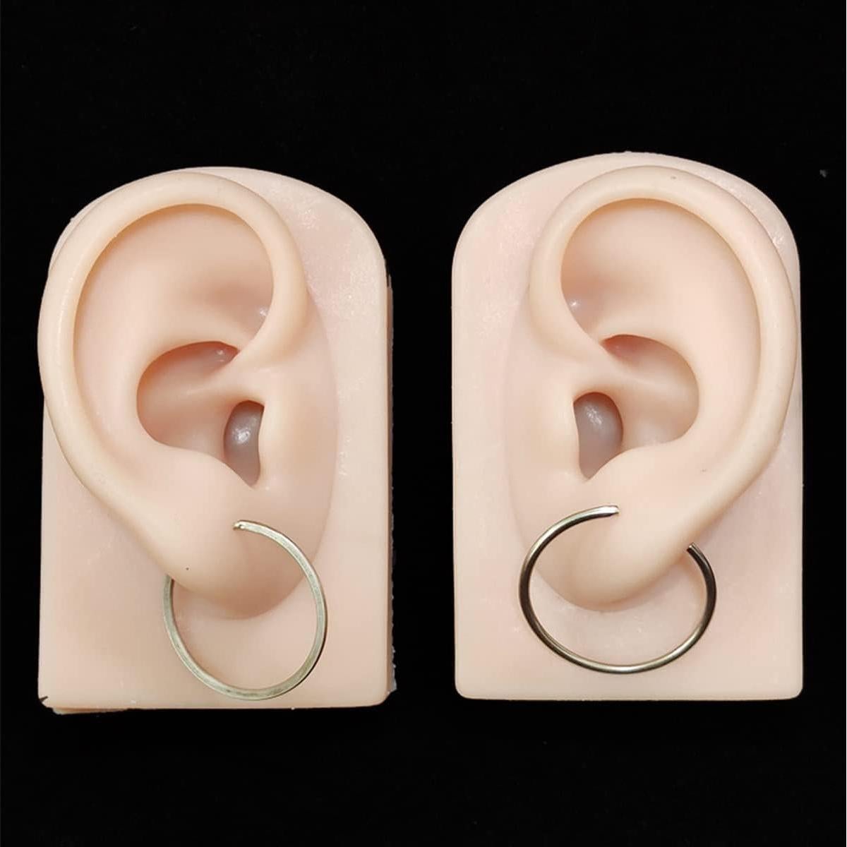 Modelo de Oreja de Silicona Suave Hipifans - 2 Pcs Realista