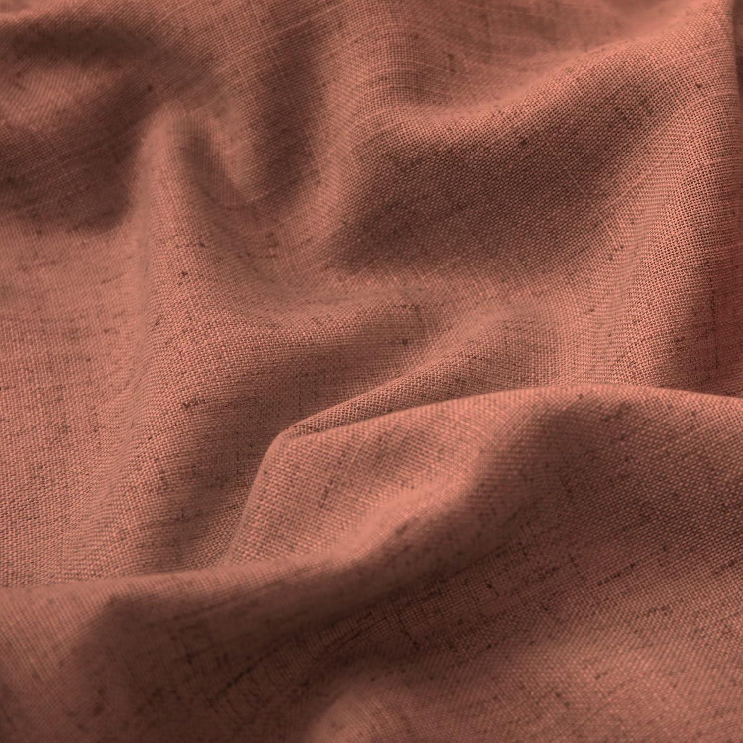 Cortinas Sheer KOUFALL Terracota 52x229 cm Pack de 2