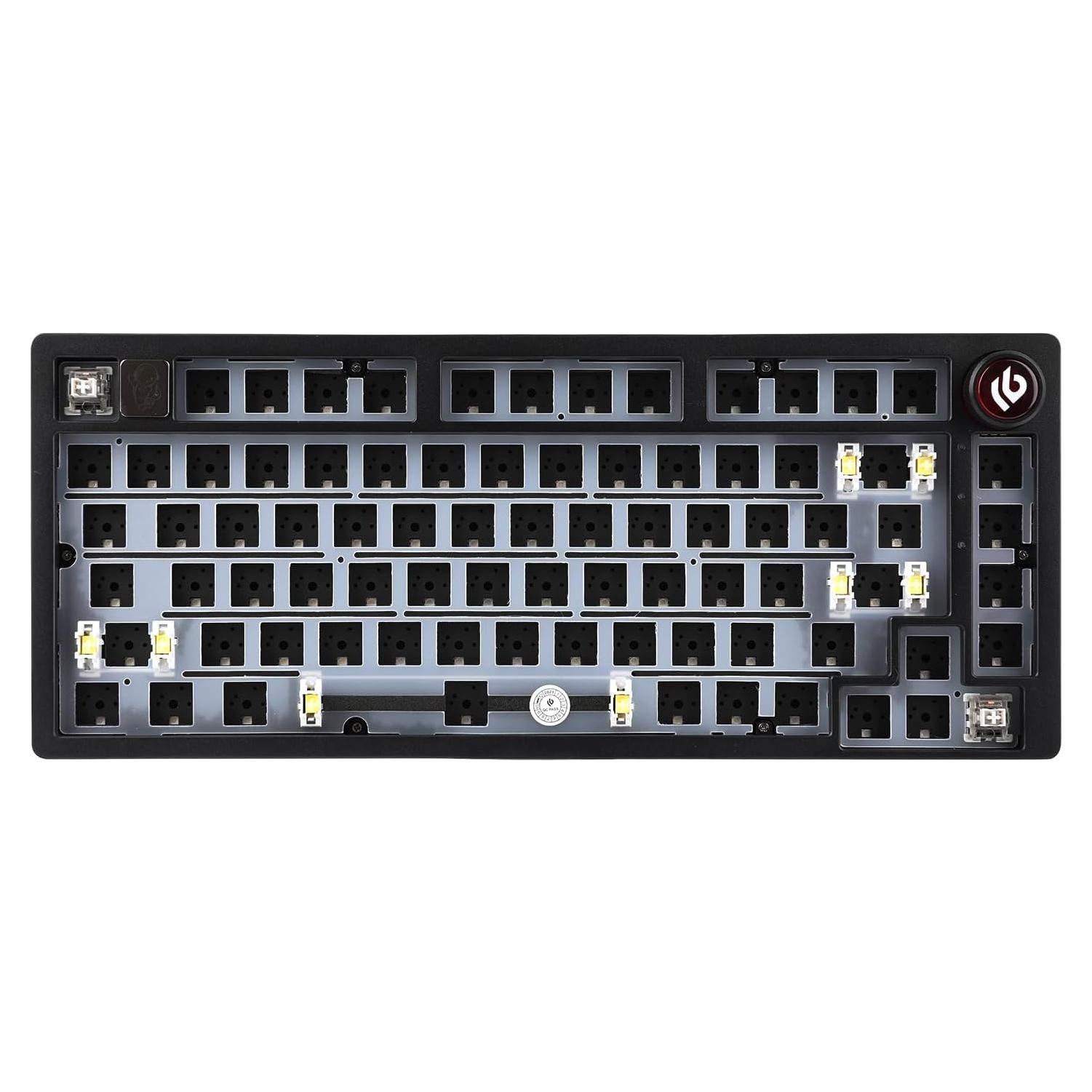 Teclado Gaming EPOMAKER Hi75 Aluminio RGB 75% Negro