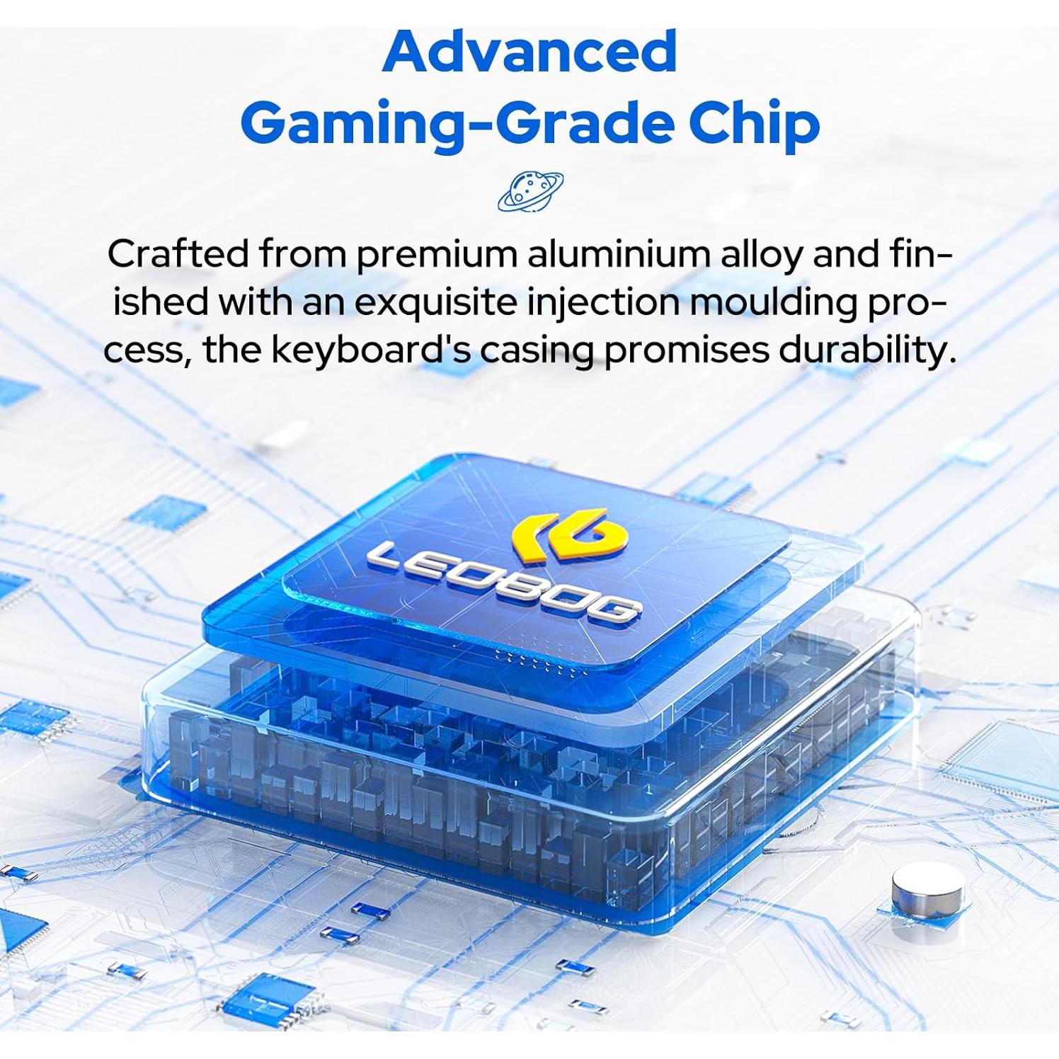 Teclado Gaming EPOMAKER Hi75 Aluminio RGB 75% Negro