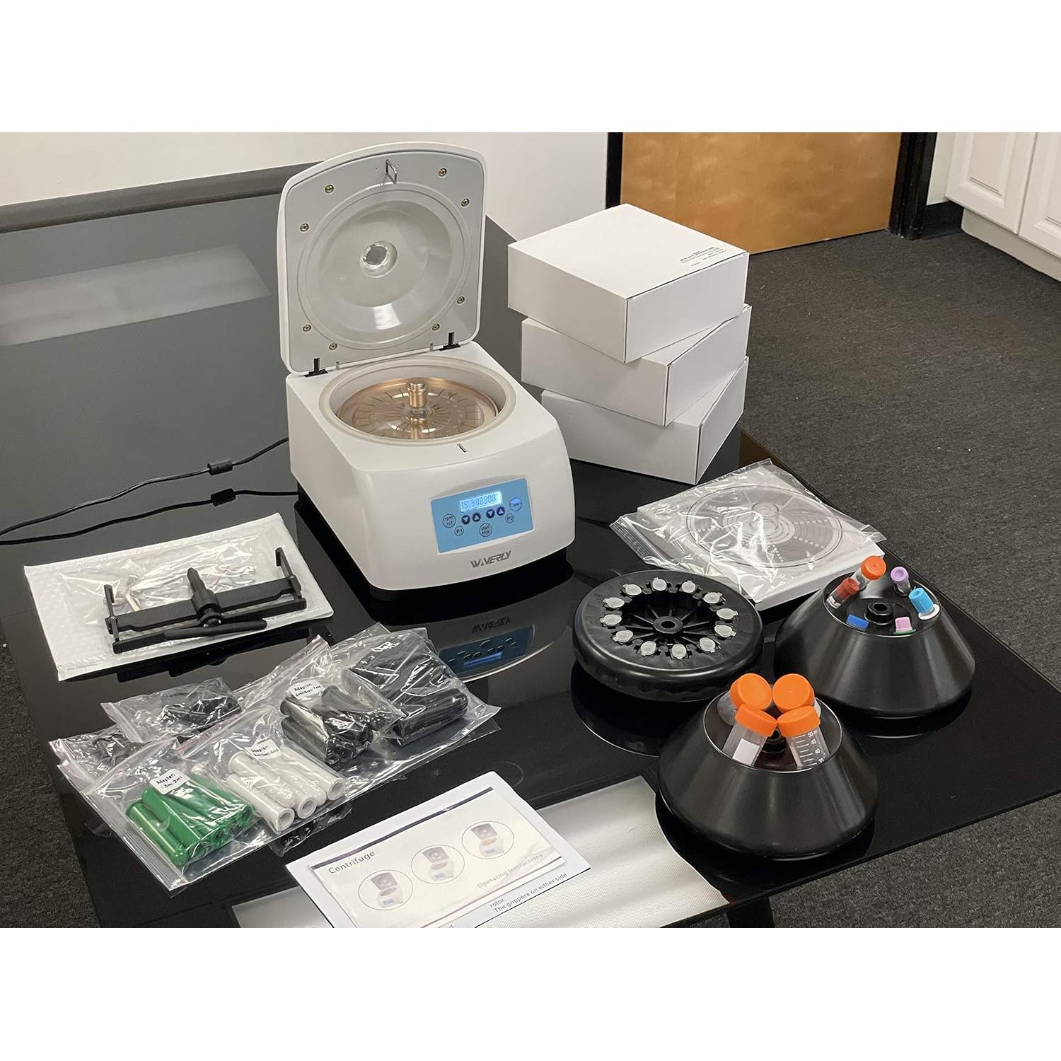 Mini Centrífuga Multipropósito Waverly CL4MX 4 Rotores