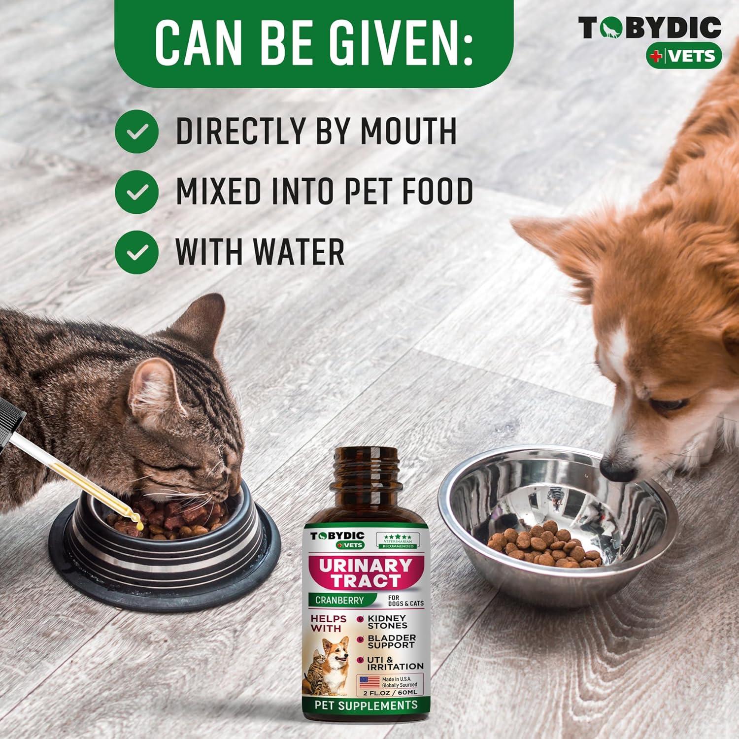 Suplemento Natural para UTI de Gato y Perro Tobydic 60ml