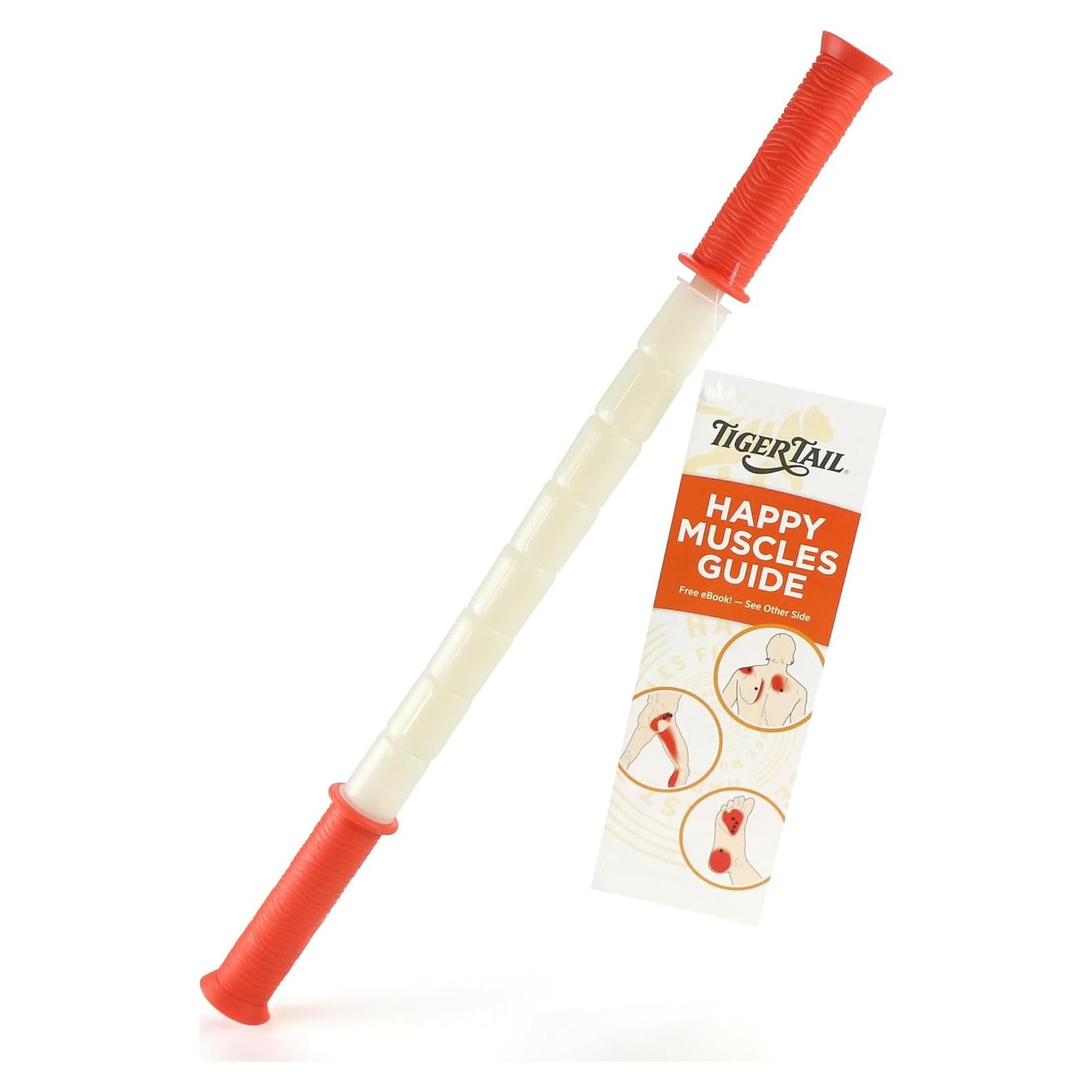 Rodillo Muscular Flexible Tiger Tail 18" para Alivio de Tensión