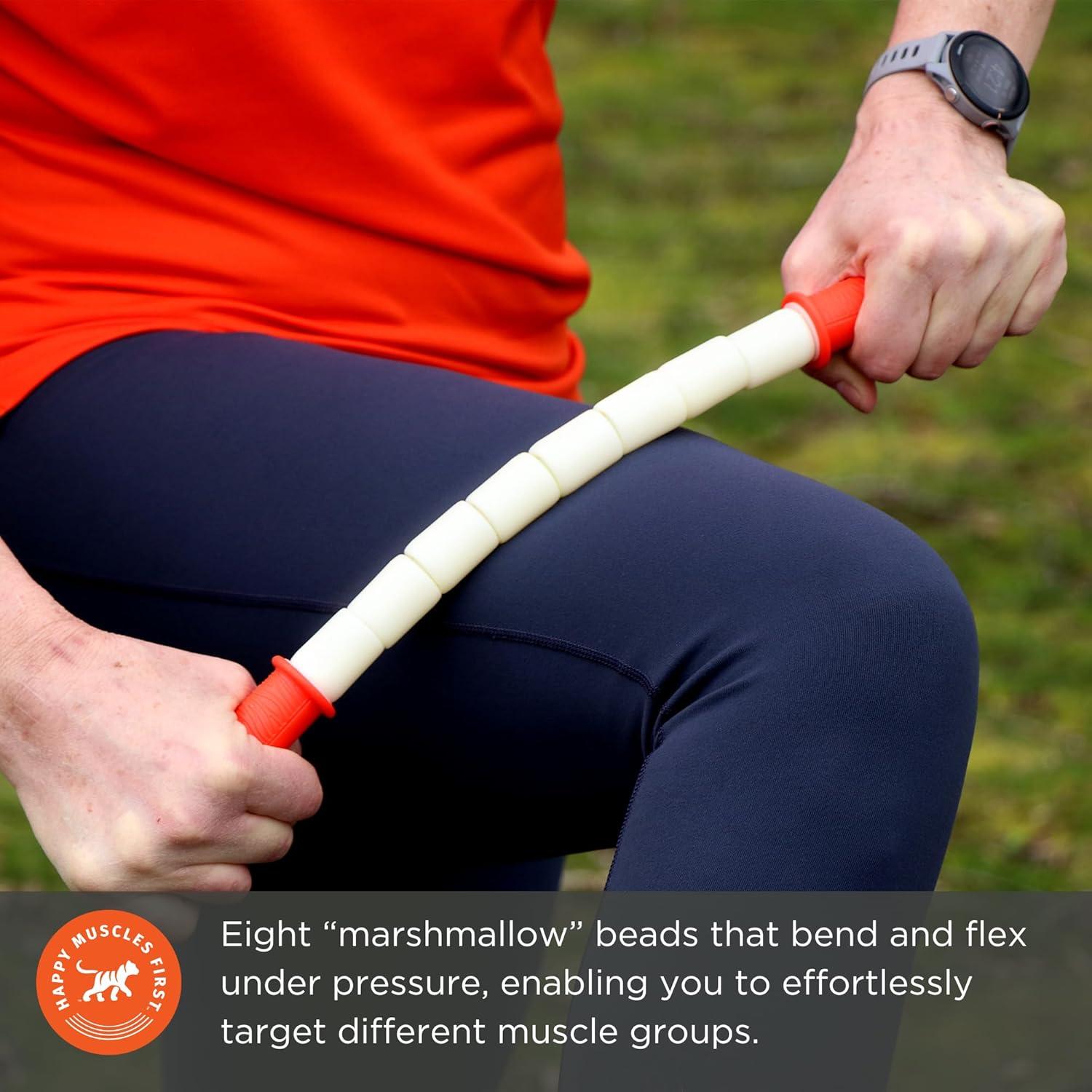 Rodillo Muscular Flexible Tiger Tail 18" para Alivio de Tensión