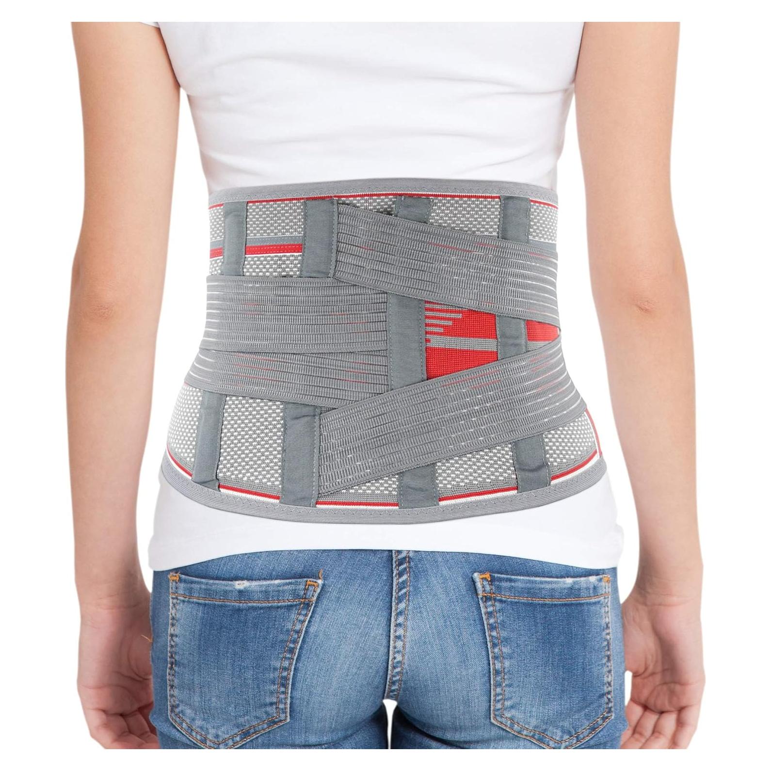 Faja de Soporte Lumbar ORTONYX M/L - Alivio Dolor Espalda Baja