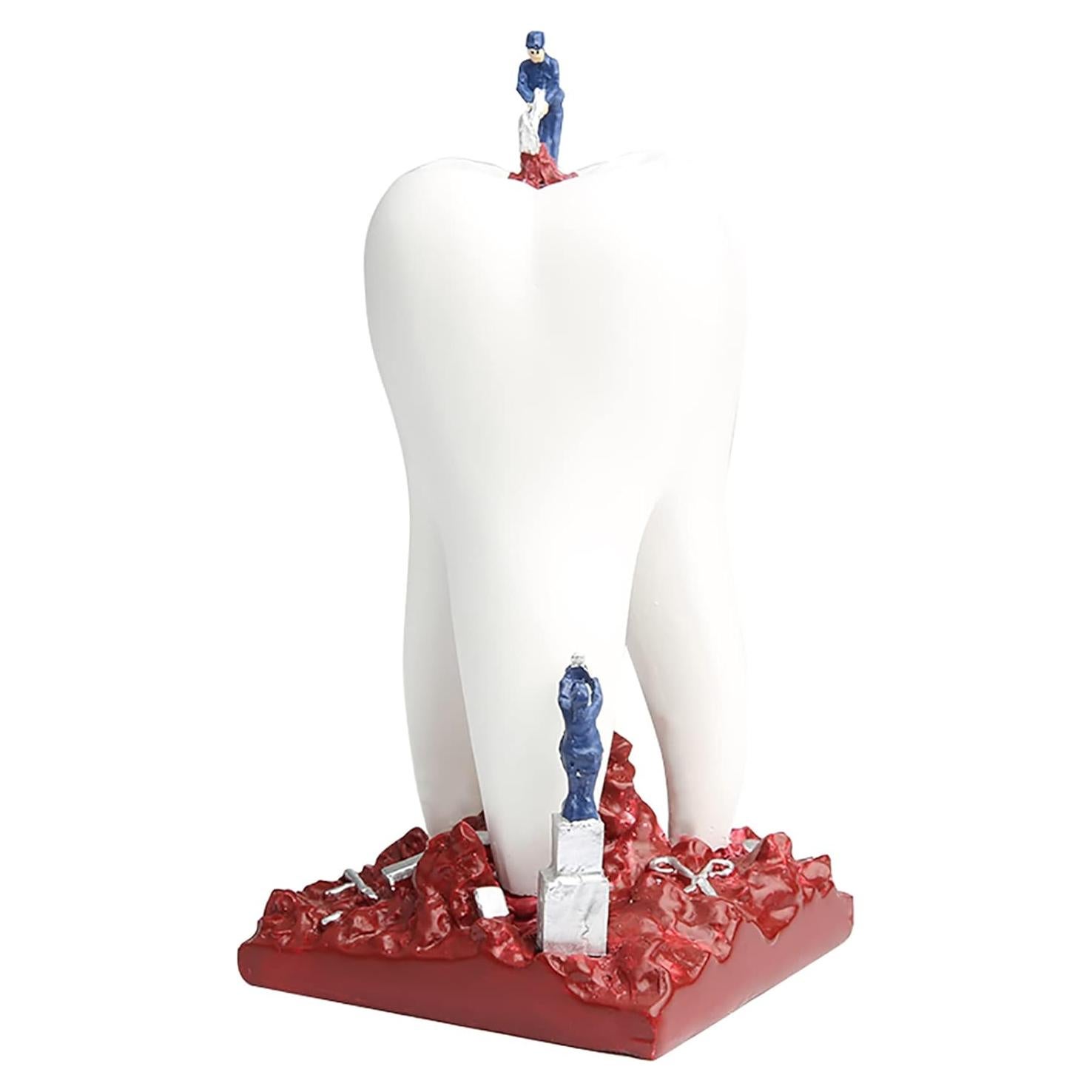 Adorno de Escritorio Dental Vocadok - Diente de Resina Multicolor