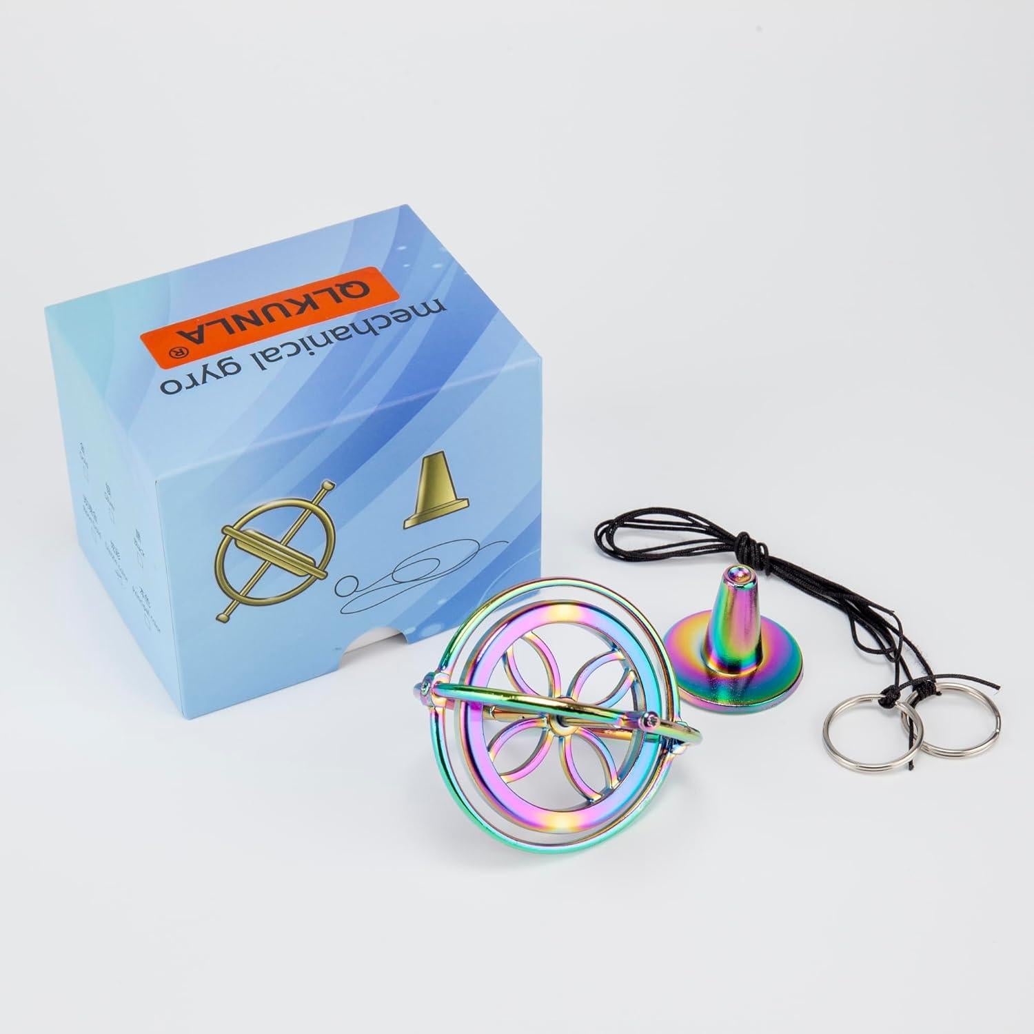 Giroscopio de Metal QLKUNLA Antigravedad 10.4 cm Juguete Educativo