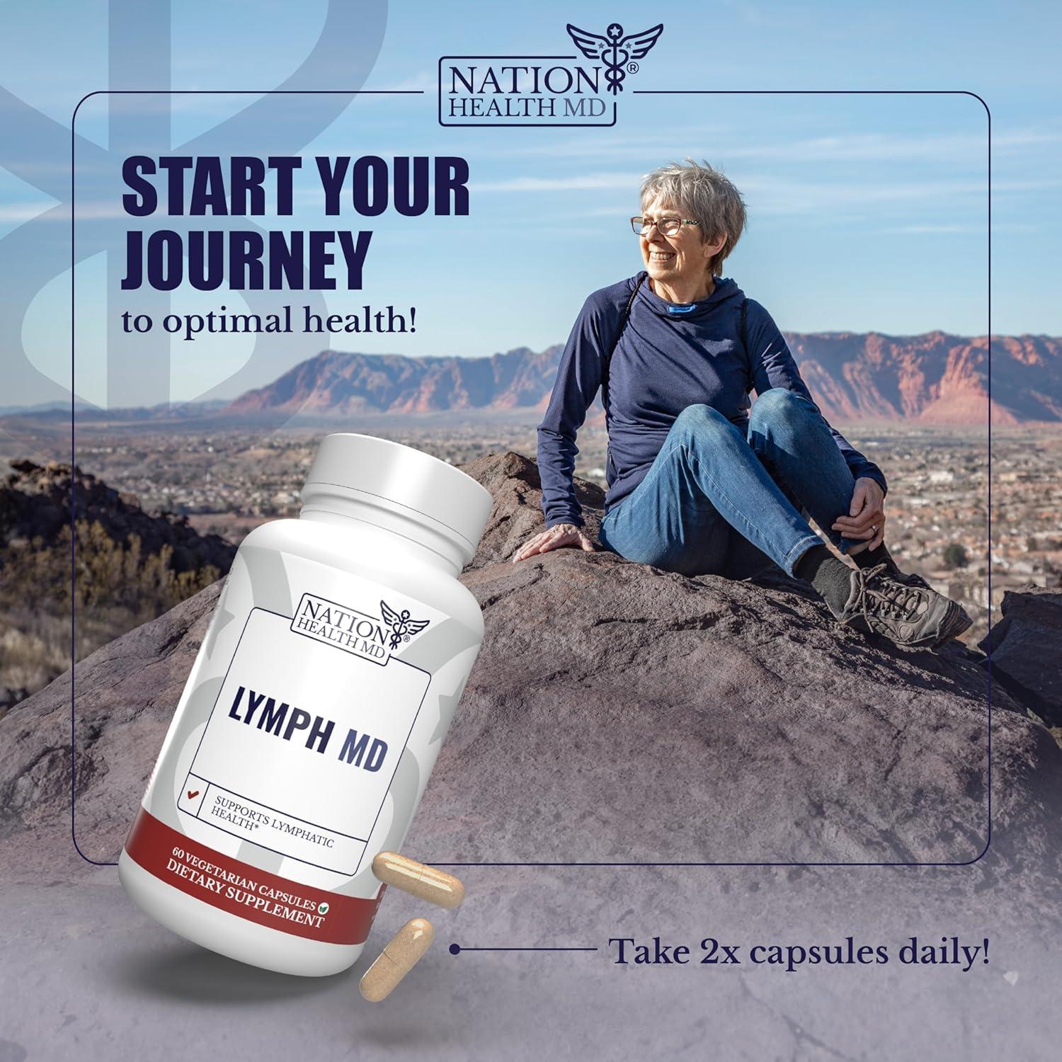 Lymph MD Suplemento Linfático 60 Cápsulas - Botanicos Naturales