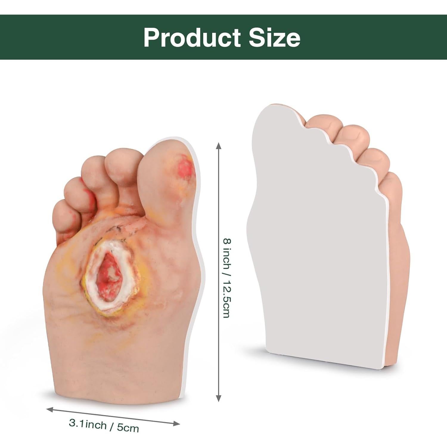 Modelo de Cuidado del Pie Diabético 5 Pcs Ultrassist