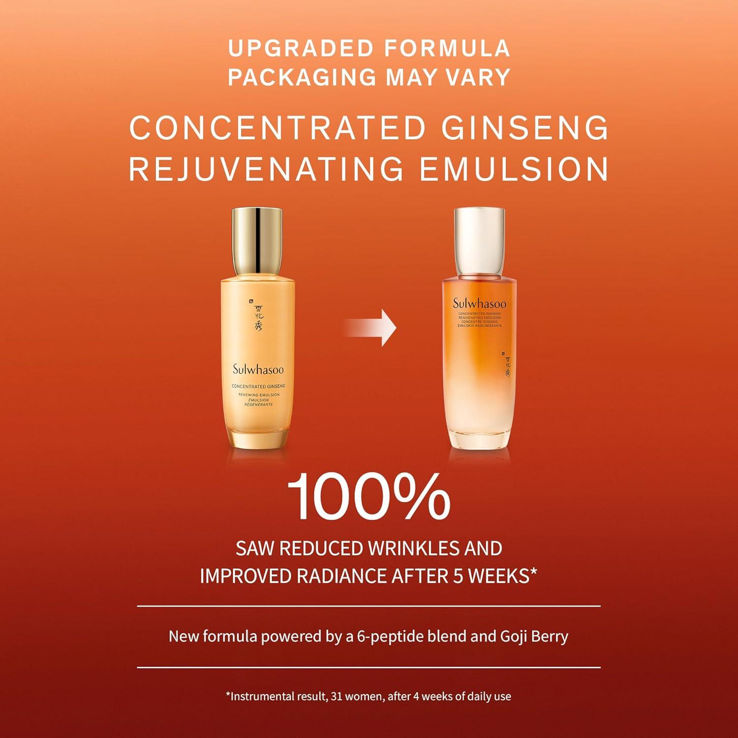 Emulsión Rejuvenecedora Sulwhasoo Ginseng 124 ml