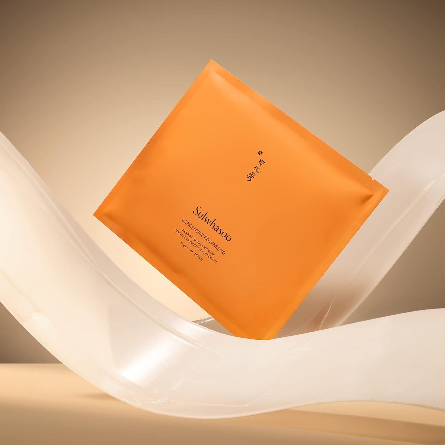 Mascarilla de Tela Antienvejecimiento Sulwhasoo Ginseng 322g
