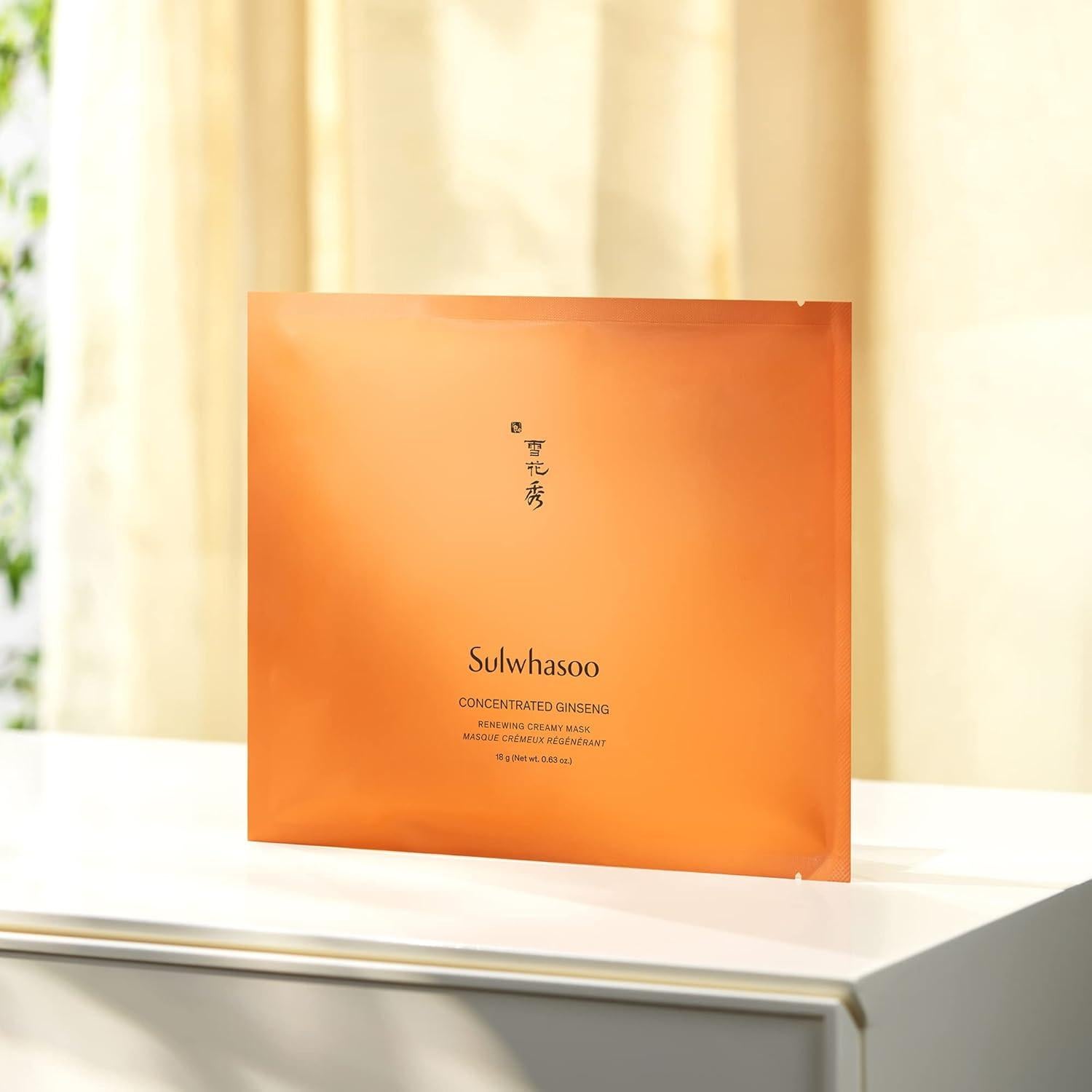 Mascarilla de Tela Antienvejecimiento Sulwhasoo Ginseng 322g