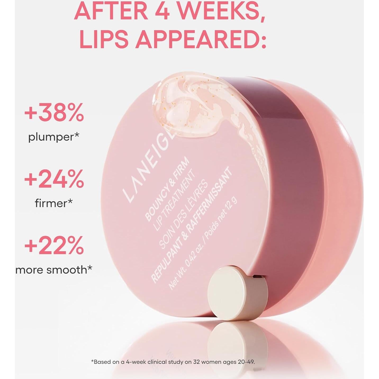 Tratamiento Labial Rebotante Laneige con Colágeno y Ácido Hialurónico