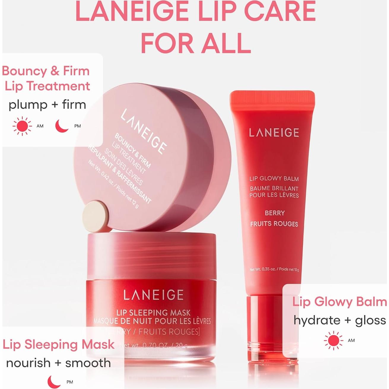 Tratamiento Labial Rebotante Laneige con Colágeno y Ácido Hialurónico