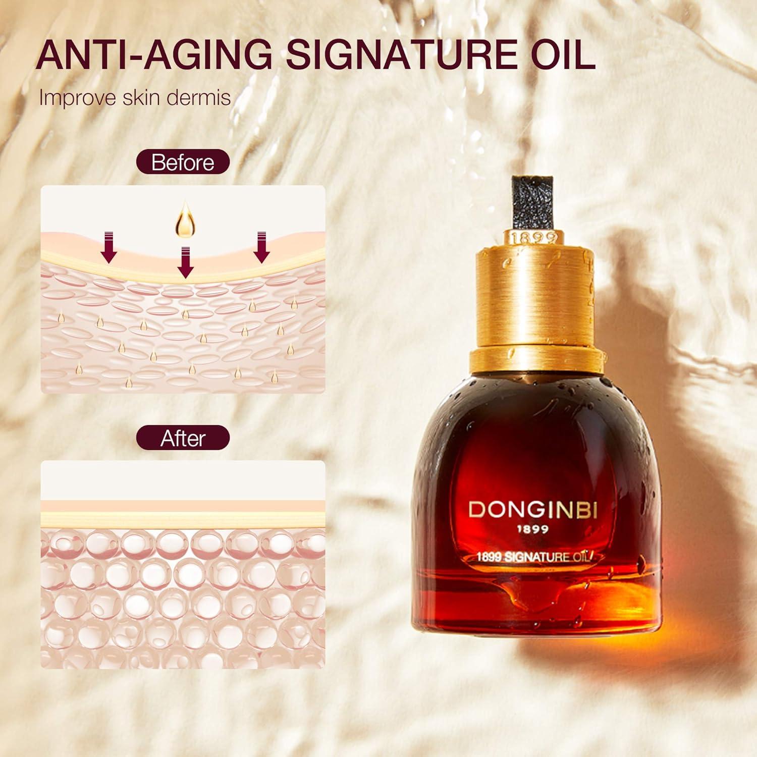 Aceite Facial Reparador Donginbi 1899 con Ginseng Rojo 15ml