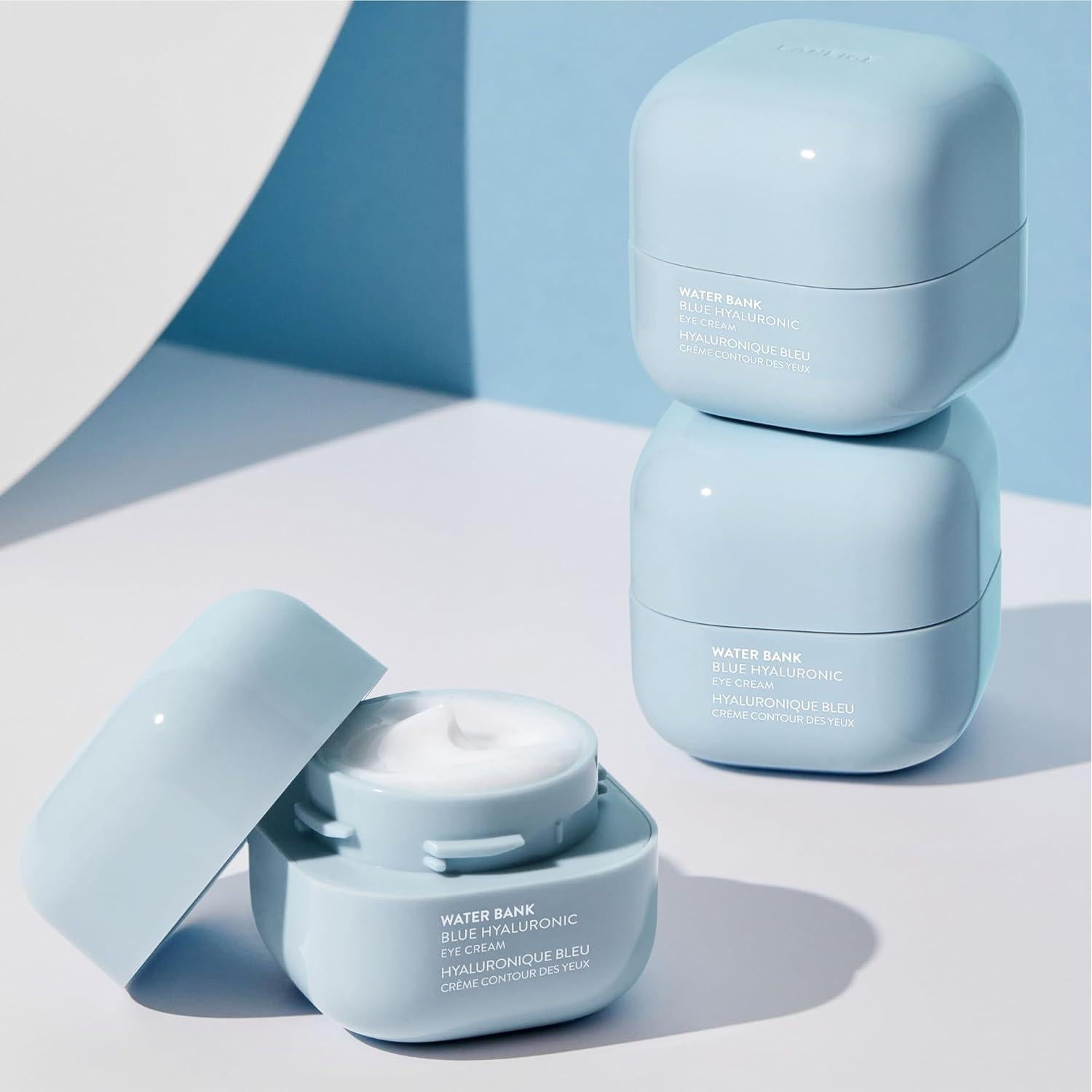 Crema para Ojos LANEIGE Water Bank 81g - Hidratante, Niacinamida, Cafeína