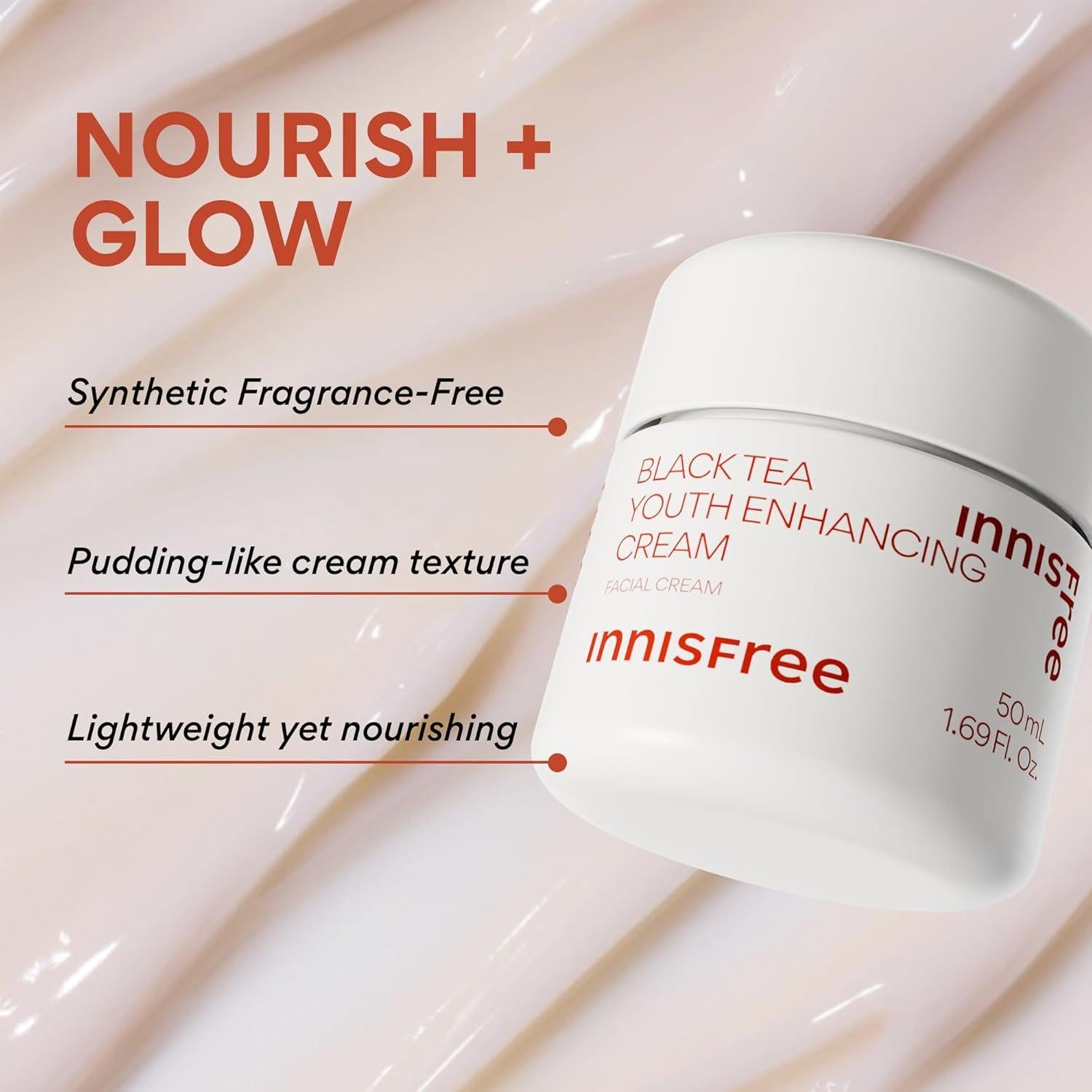 Crema Hidratante Antienvejecimiento Innisfree Té Negro 159g