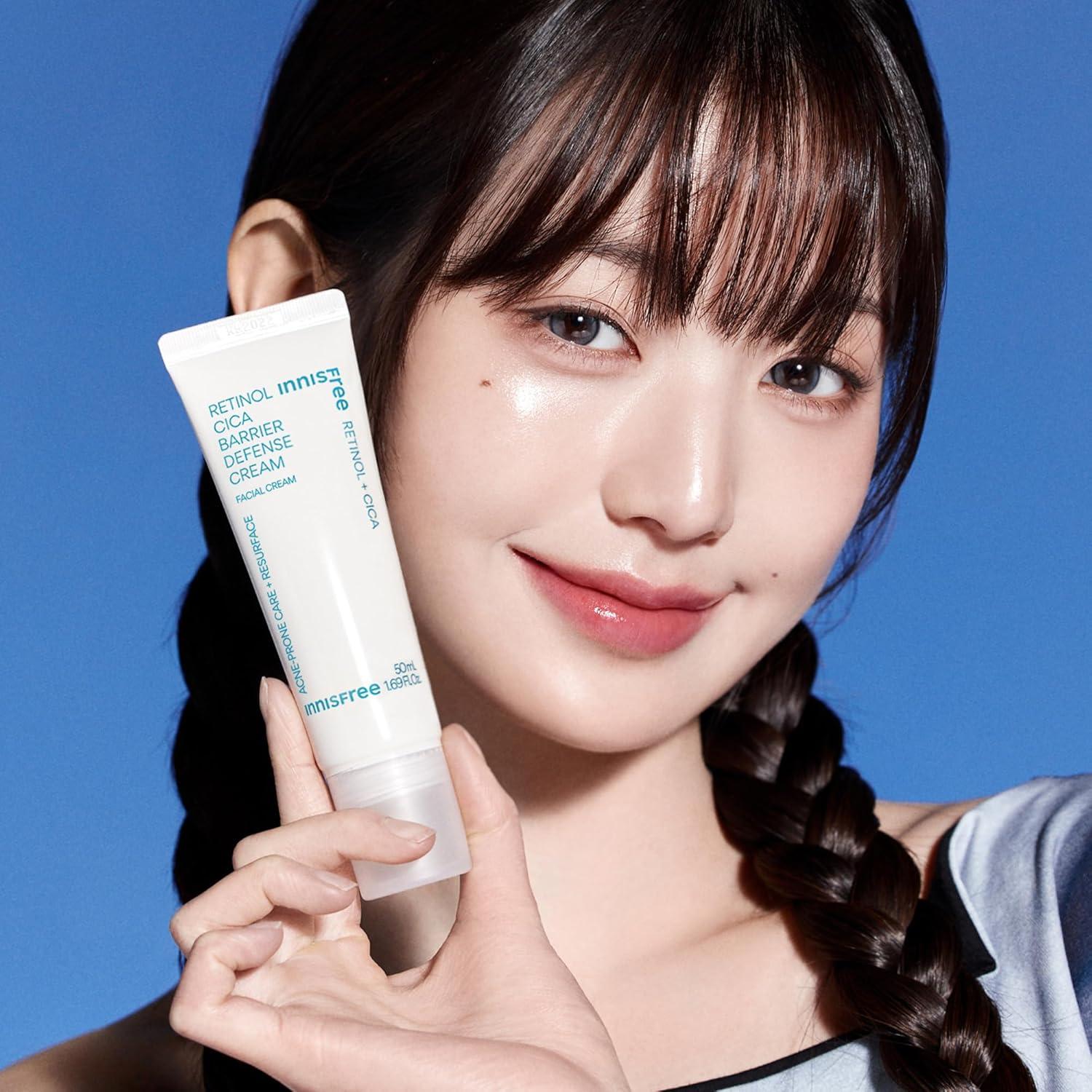 Crema Barrera Retinol Cica Innisfree 50ml Piel Sensible