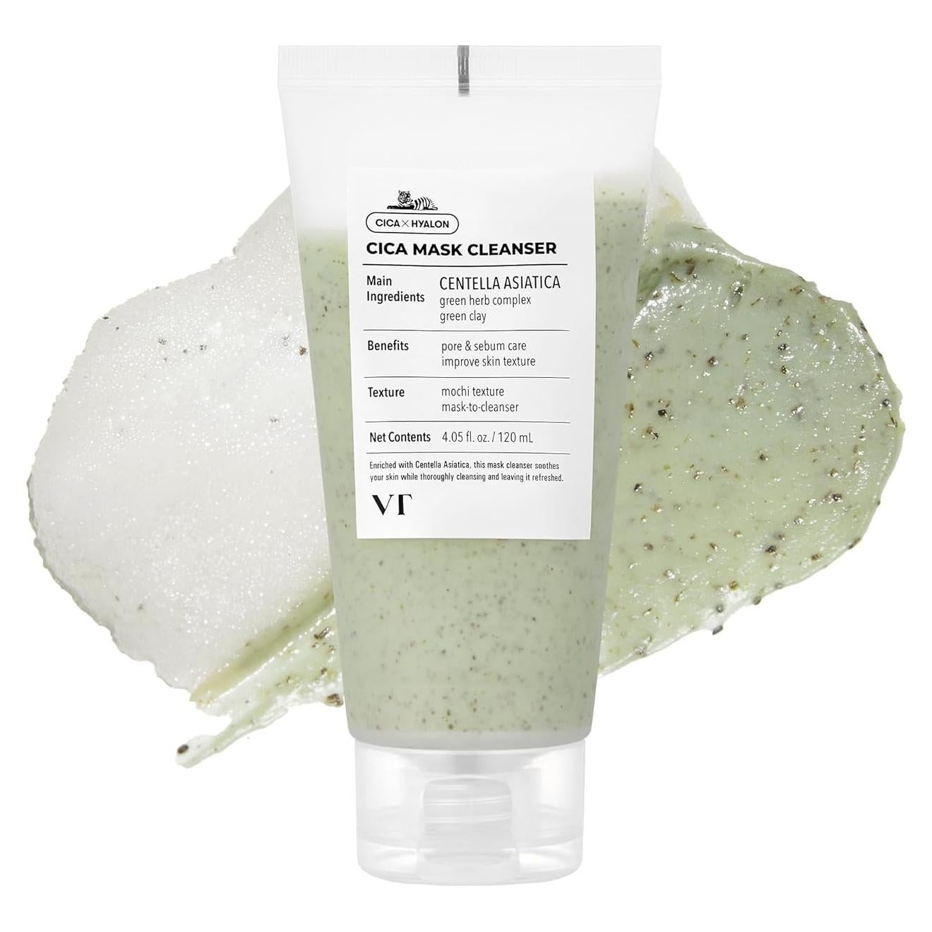 VT COSMETICS CICA Limpiador y Máscara 2-en-1 120 ml