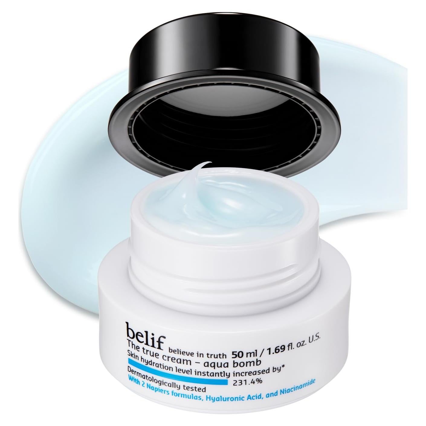 Crema Hidratante Belif Aqua Bomb 50ml - Gel Ligero Antienvejecimiento