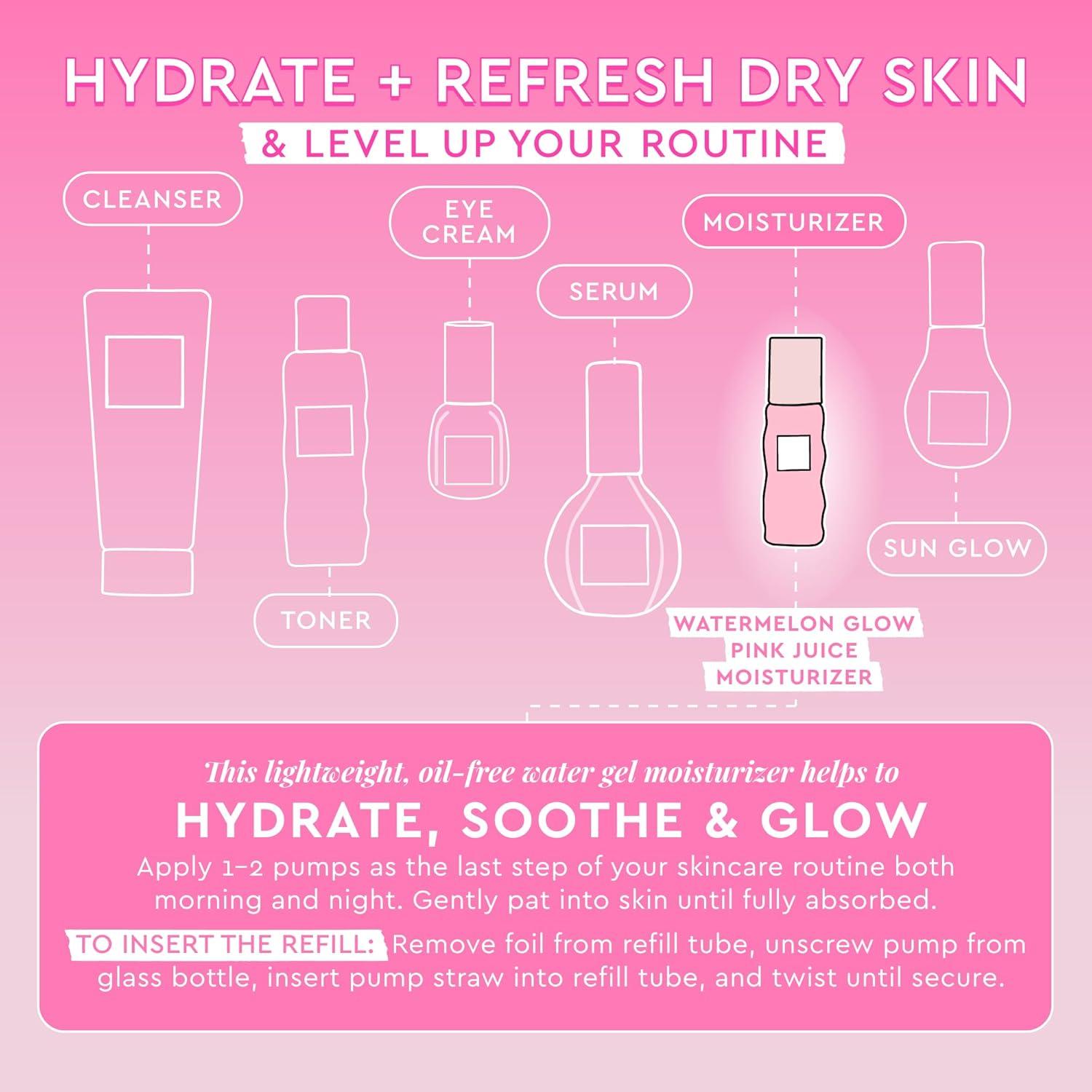 Gel Hidratante Pink Juice Glow Recipe 25ml - Piel Grasa