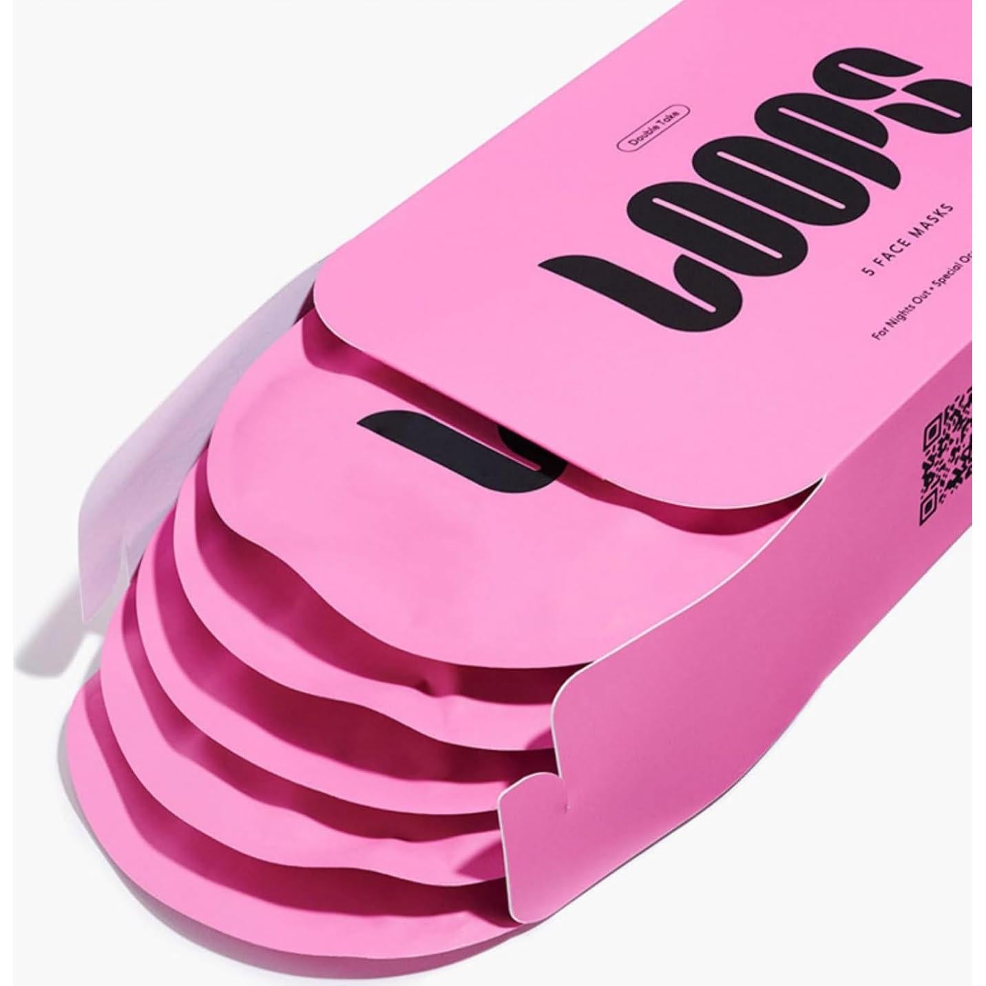 Máscara Facial Hidrogel Loops Double Take - 5 Piezas - Para Todos los Tipos de Piel