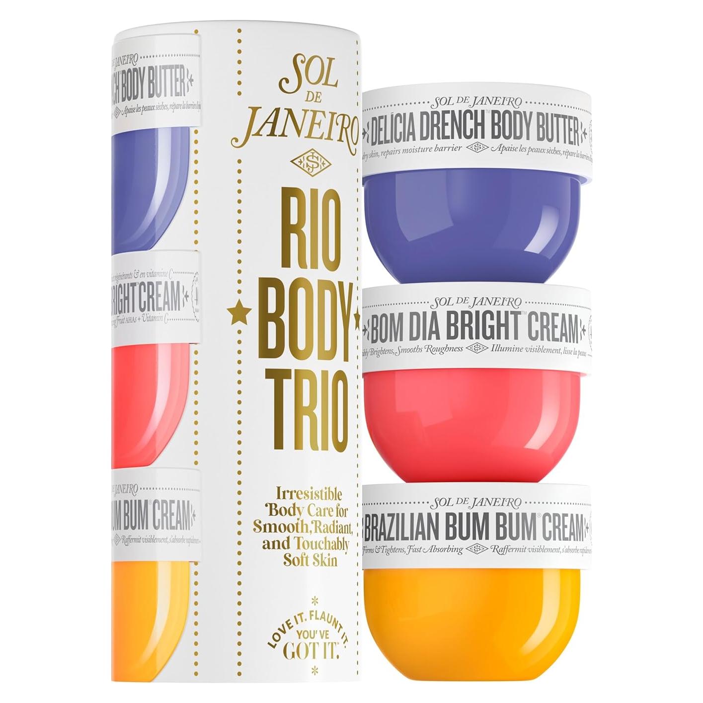 Set de Crema Corporal Sol de Janeiro - 3 Fragancias 50ml