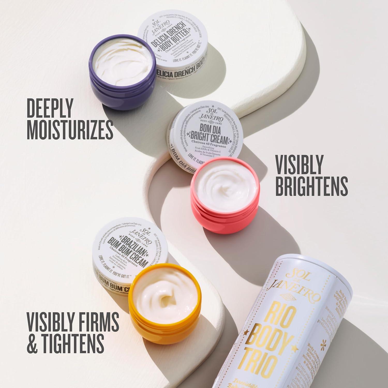 Set de Crema Corporal Sol de Janeiro - 3 Fragancias 50ml