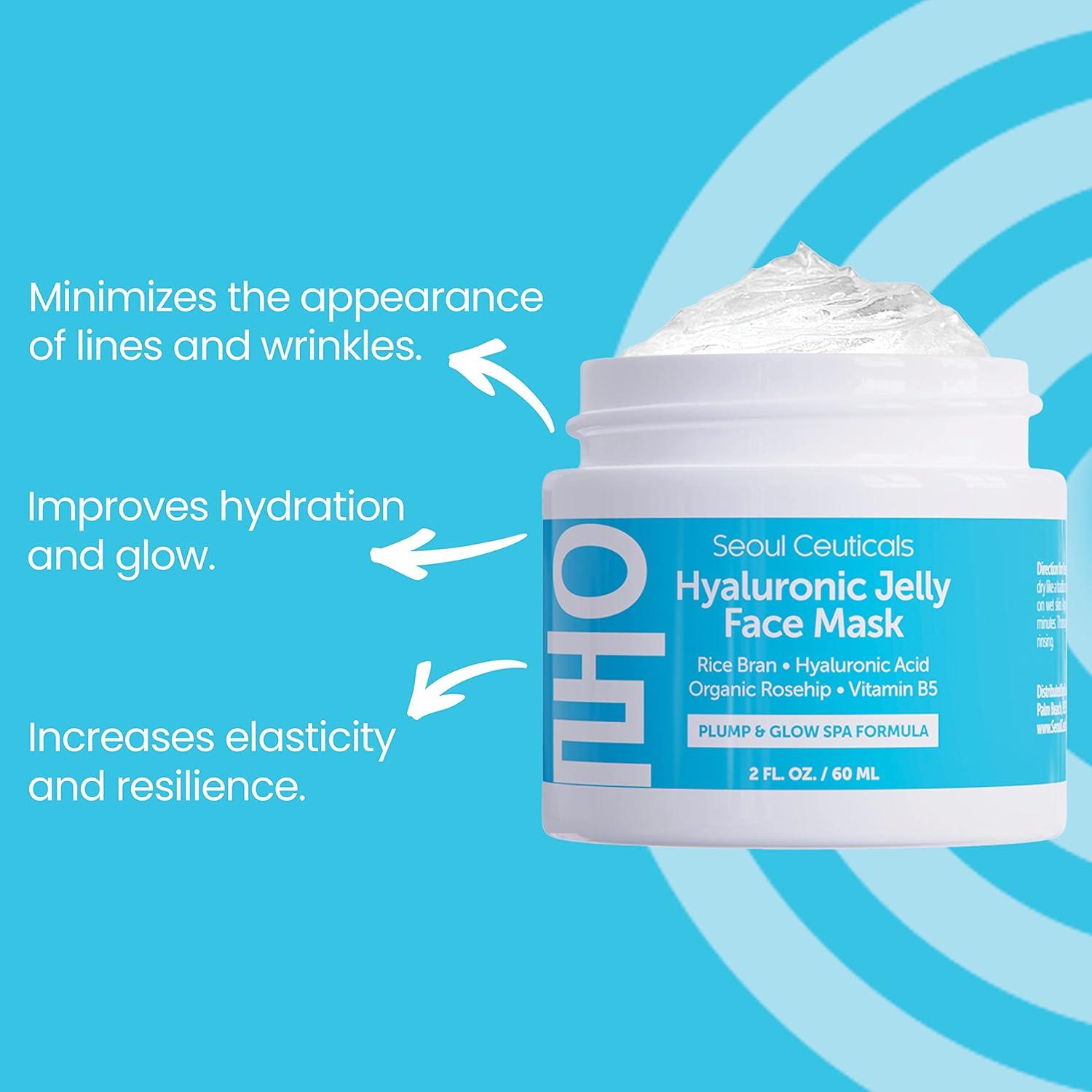 Mascarilla Facial de Gel Ácido Hialurónico SeoulCeuticals 56.7g