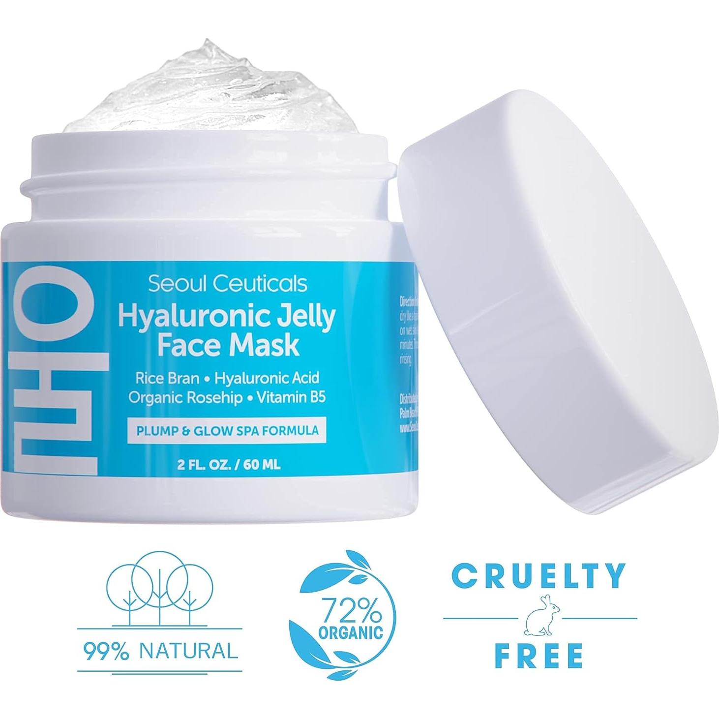 Mascarilla Facial de Gel Ácido Hialurónico SeoulCeuticals 56.7g