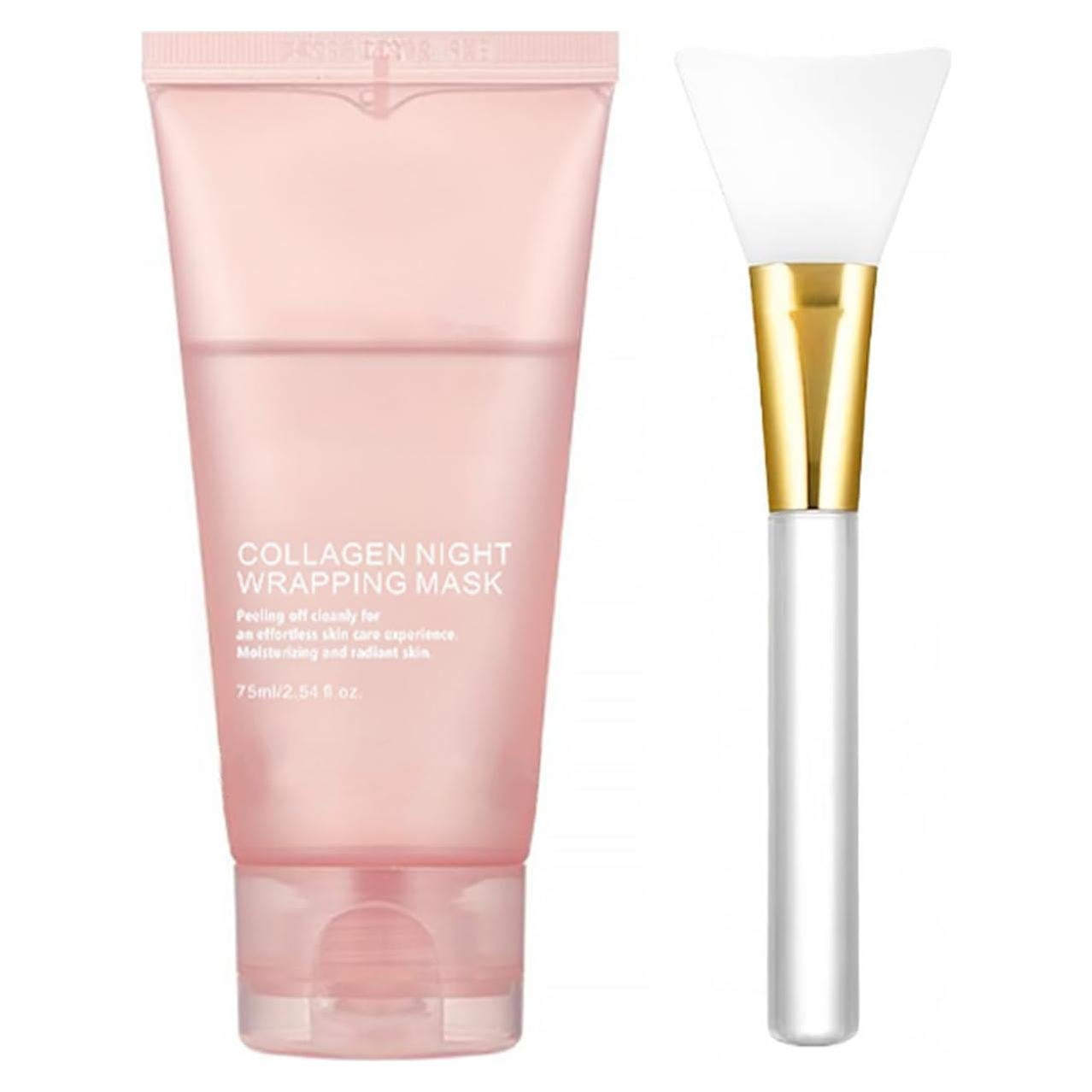 Mascarilla Facial Peel Off Colágeno Nocturna 75 ml con Brocha