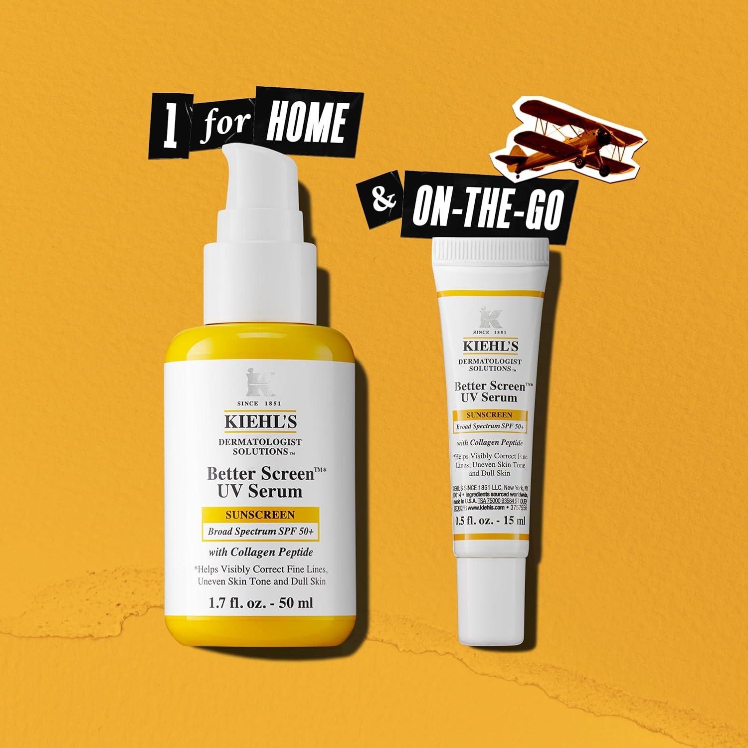 Sérum Solar Facial Kiehl's SPF 50+ con Colágeno 50 ml