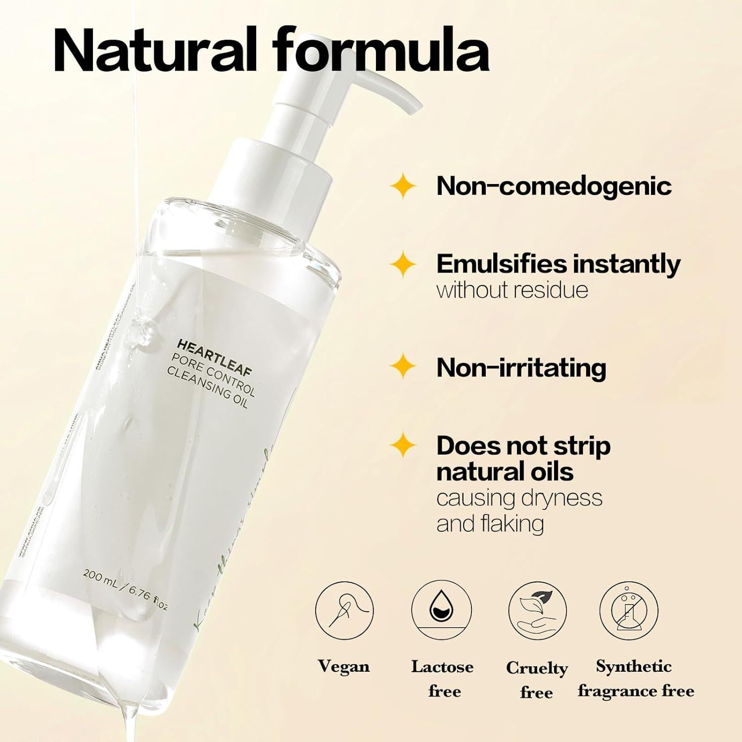 Aceite Limpiador Profundo NAILKISS 200ML Control de Poros